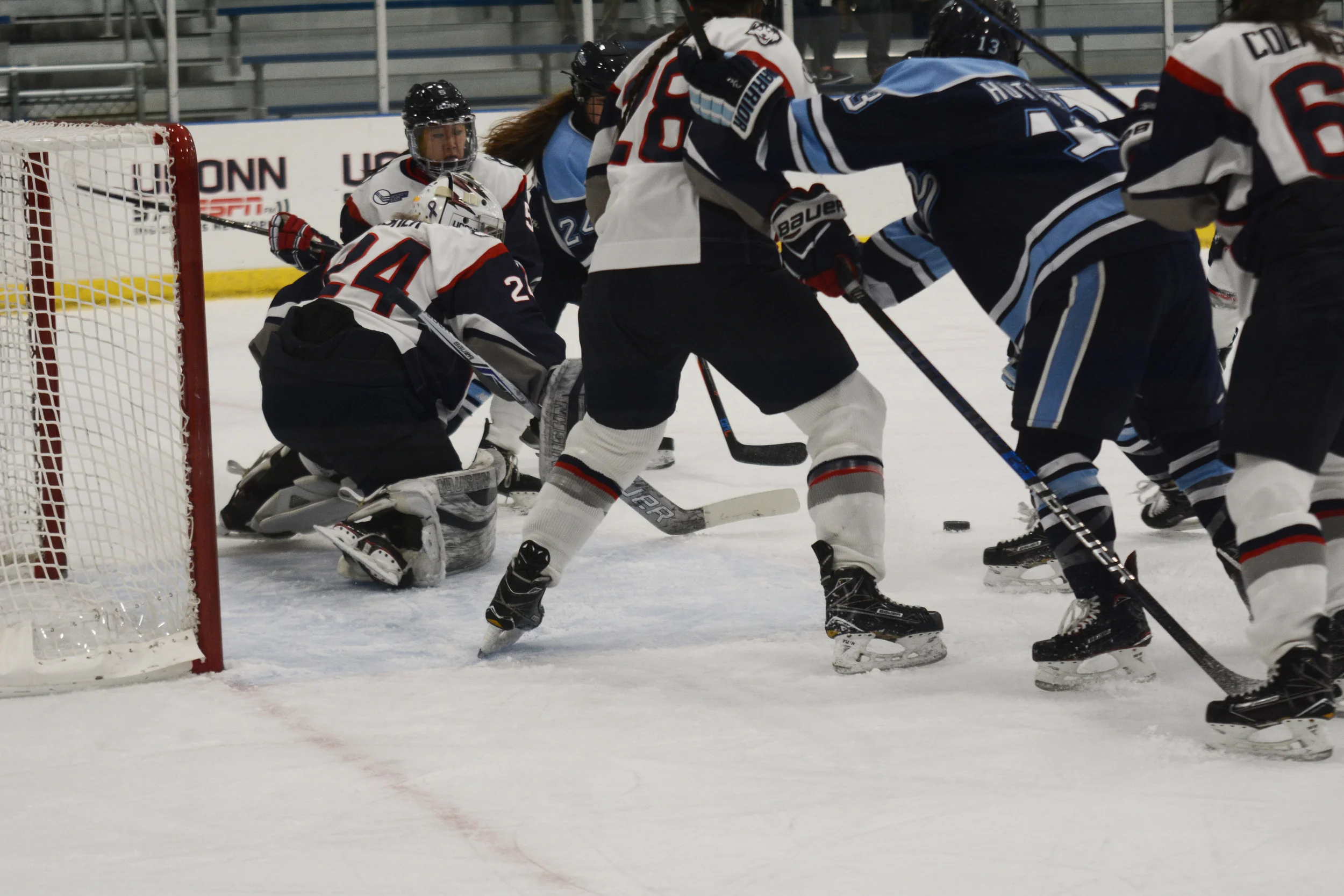 The Huskies are coming off their winter break, looking to build off their key win against No. 8 Providence. Photo by Eric Wang/The Daily Campus