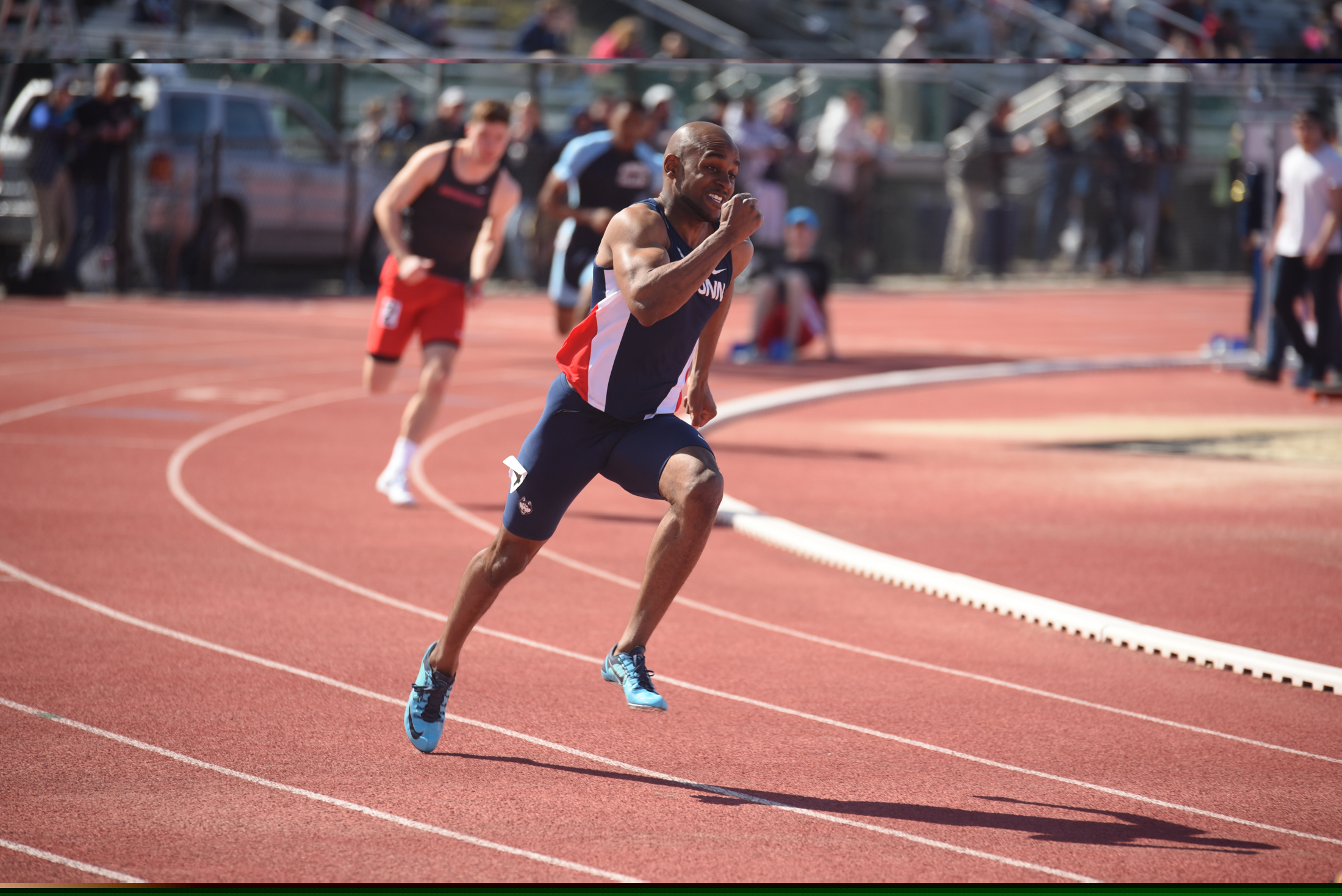 Several Huskies picked up where they left off in the winter, and other athletes rejoined the team after sitting out the indoor season in a Florida invitational over the weekend. (File photo/The Daily Campus)