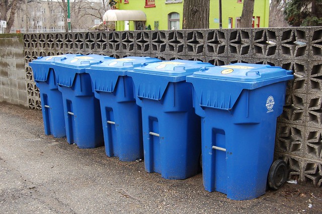 Before someone drops off their recyclable items, food should be washed out of them, if permissible, McKee said. Food and liquids can ruin recyclables like paper and cardboard. ( Dano/Flickr Creative Commons )