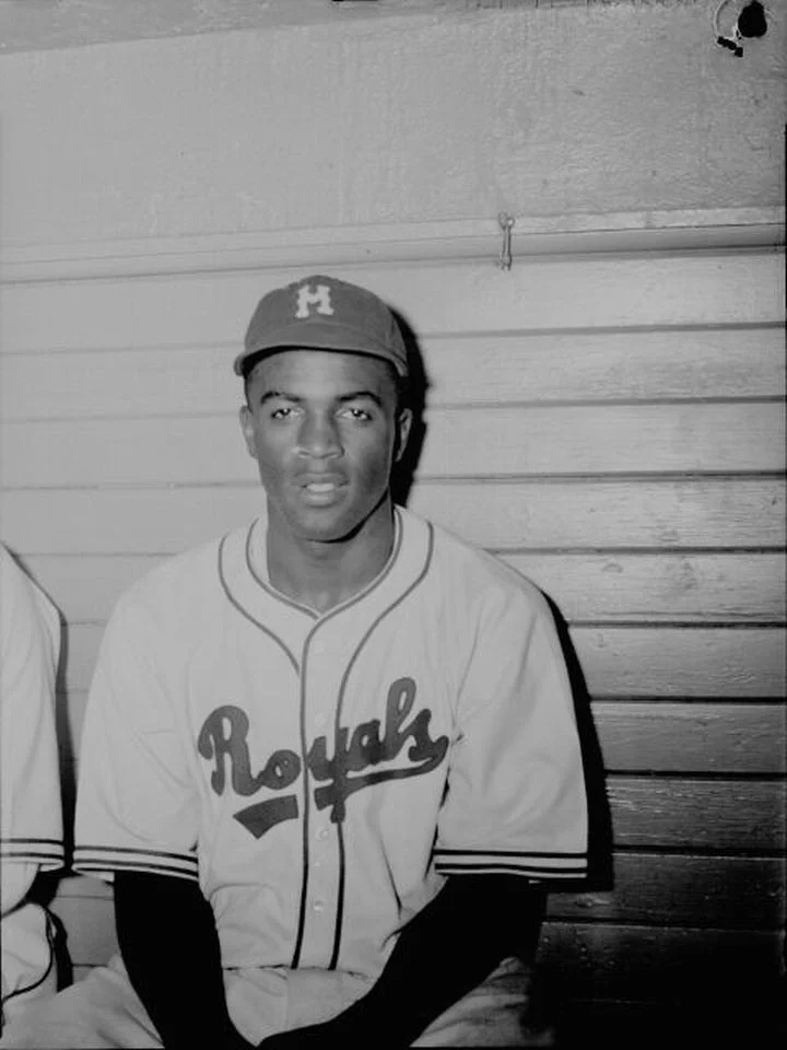 On April 11, 1947, Jackie Robinson became the first African American player in Major League Baseball history when he played in an exhibition game for the Brooklyn Dodgers. (Public Domain/Wikimedia Commons)