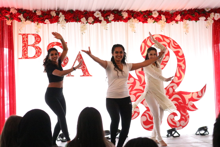 Following the performances, attendees engaged in other activities such as henna, musical chairs and dancing to end the night. (Maggie Chafouleas/The Daily Campus)