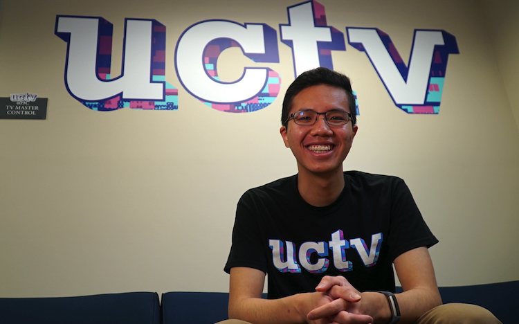 UCTV’s next general manager will be Sam Huang, fourth-semester computer science and management information systems double major. (Photo supplied via writer)