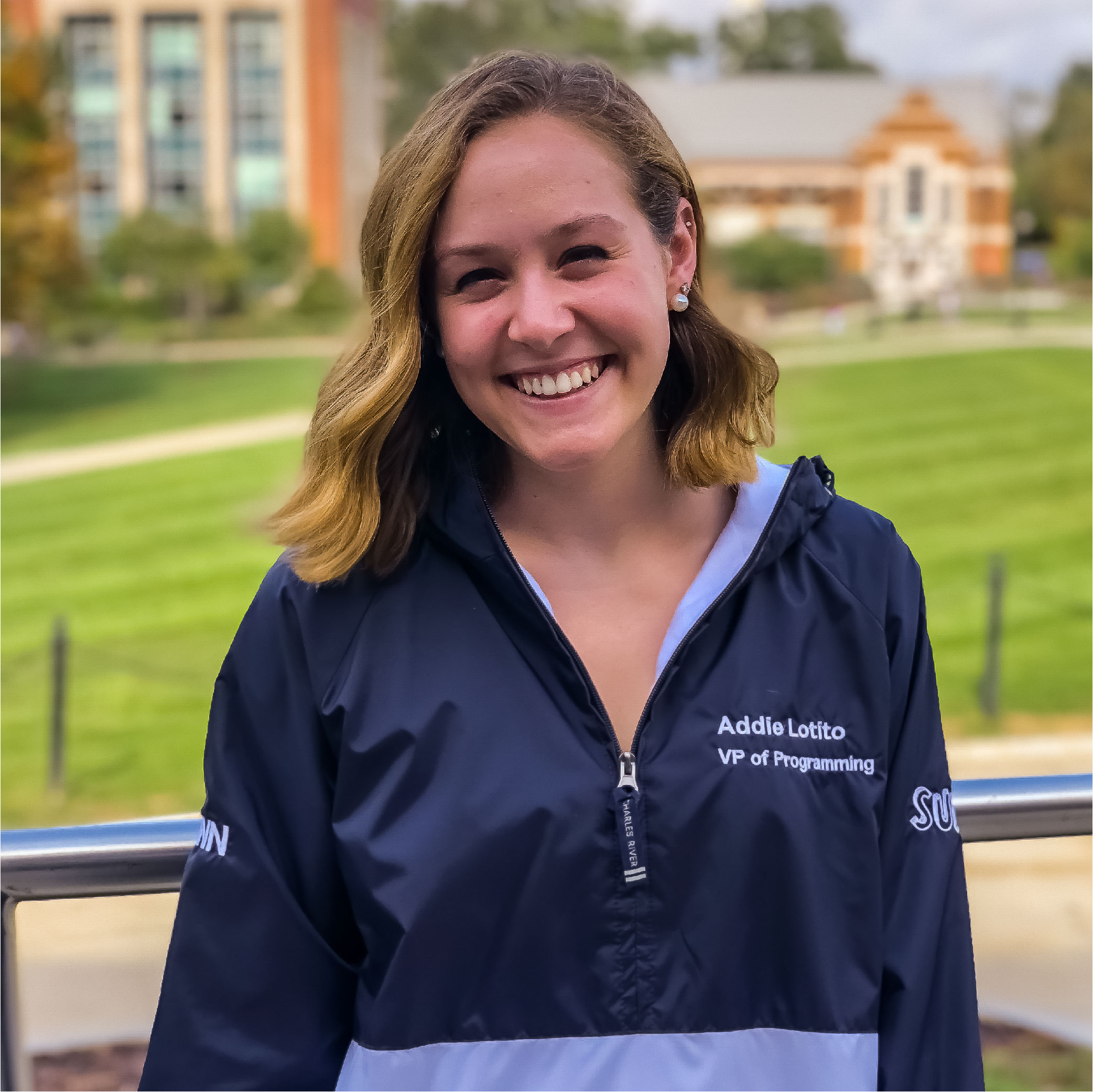 Adelyn “Addie” Lotito, a sixth-semester marketing major with a management minor, will be the organization’s 2019-20 president. (Photo via writer)