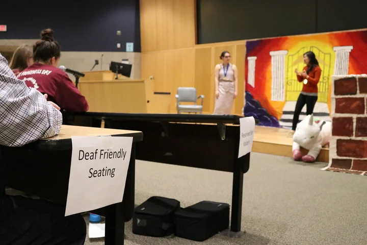 Last Wednesday, the University of Connecticut Board of Trustees approved of a new American Sign Language Studies major beginning in the fall of 2020. (Maggie Chafouleas/The Daily Campus)