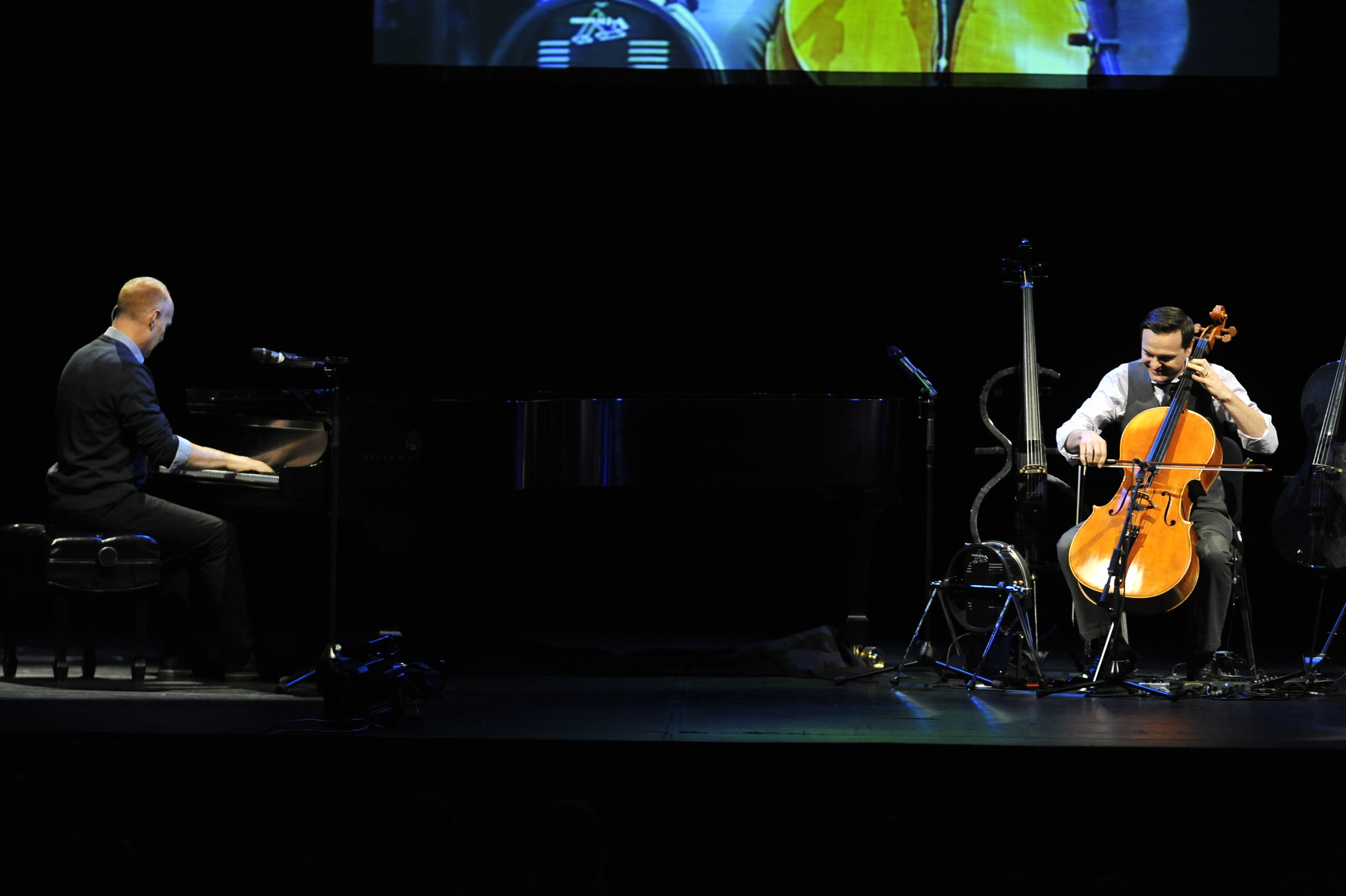 The Piano Guys at Jorgensen Center. File Photo