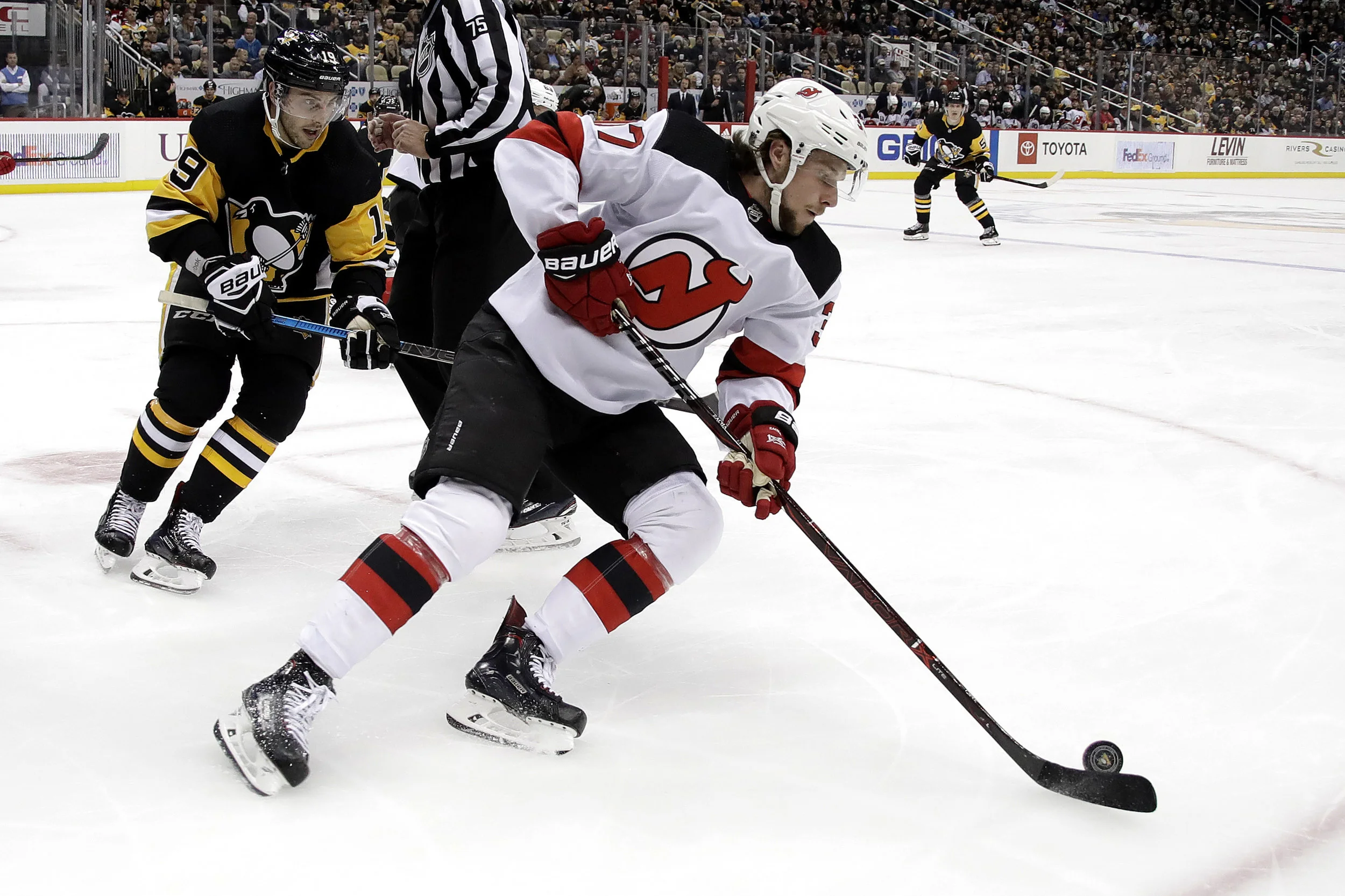 The New Jersey Devils are hoping for a fresh start after selecting Jack Hughes first overall in the 2019 NHL Draft. Photo by The Associated Press