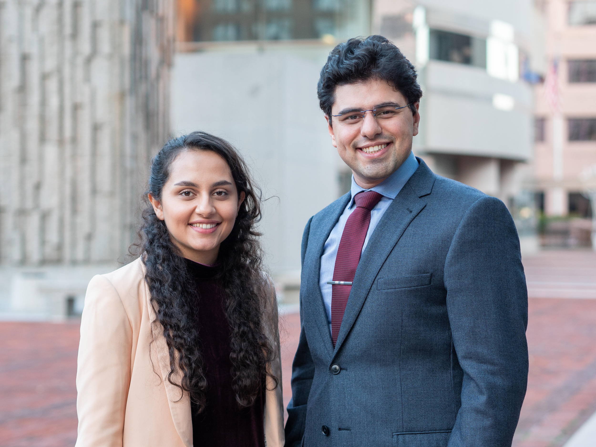 UConn’s very own Ph.D. candidates Tahmasbi and Daneshmandi created a tissue-on-a-chip Encapsulate that can potentially speed up cancer therapy. Photo taken by Evan Olson/Provided by Daneshmandi
