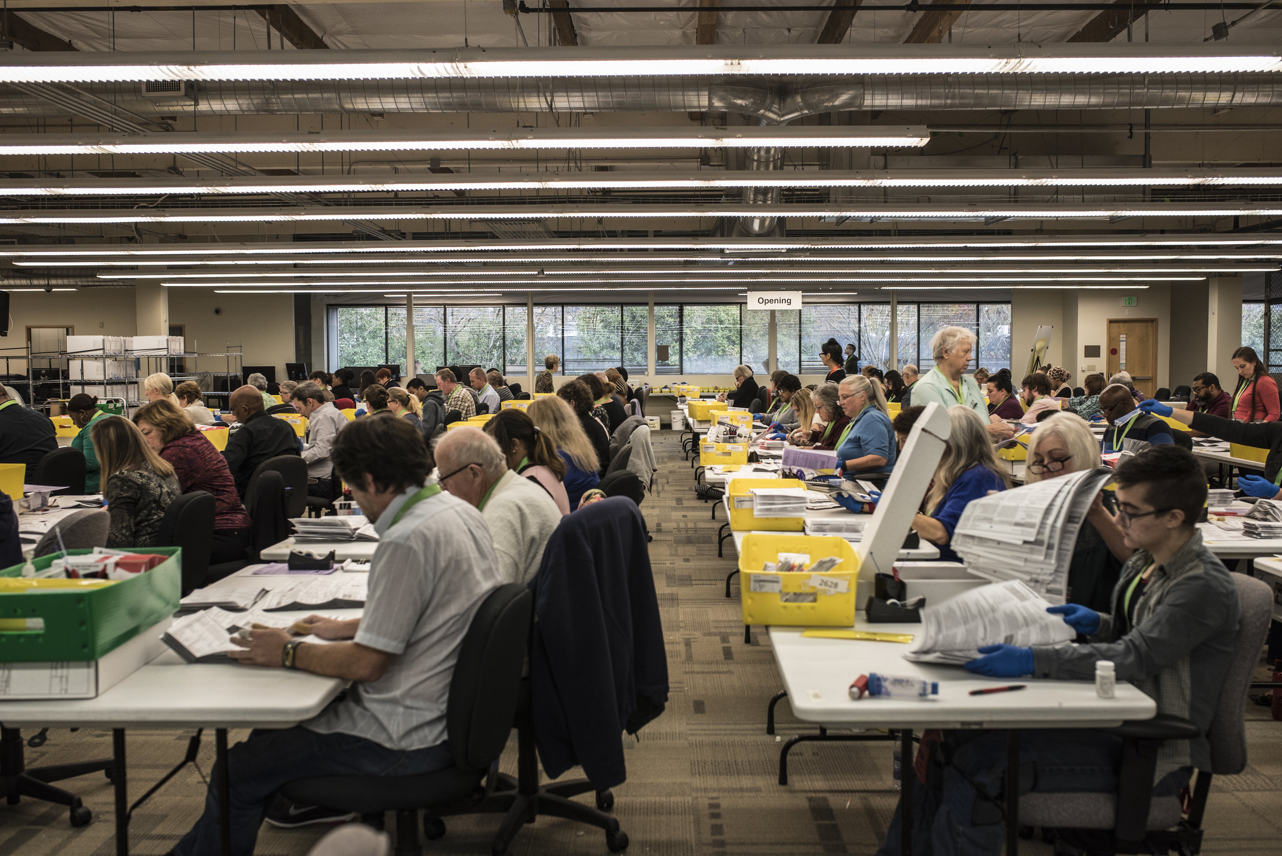 Ranked choice voting is a favorable policy position amongst the public, allowing a voter to pick their first, second and third choices of official. Photo by King County Elections from Flickr Creative Commons.