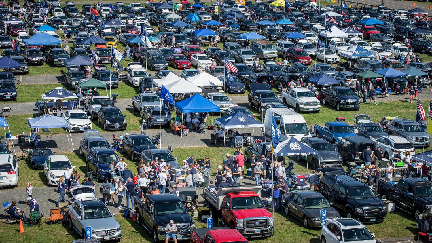David Benedict, the university’s athletic director, released new tailgating polices to UConn’s student body. Photo from uconnhuskies.com