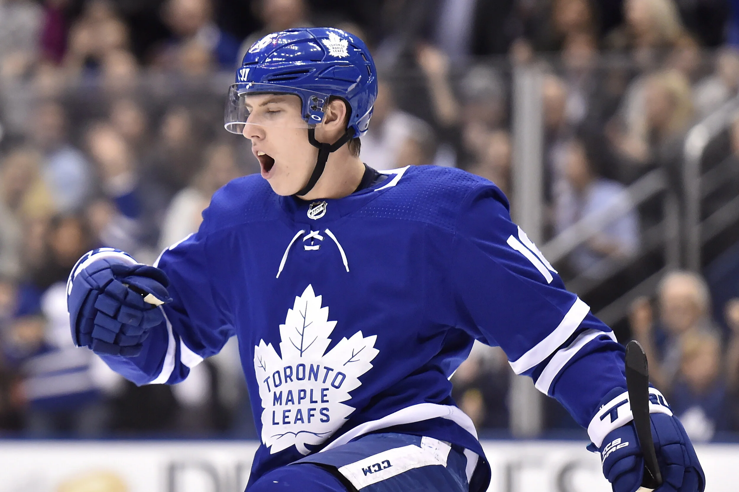 Mitch Marner just finalized his contract with the Toronto Maple Leafs after holding out. He is a perfect example of how the free agent mark works with many players waiting for better contracts. Photo from The Associated Press.