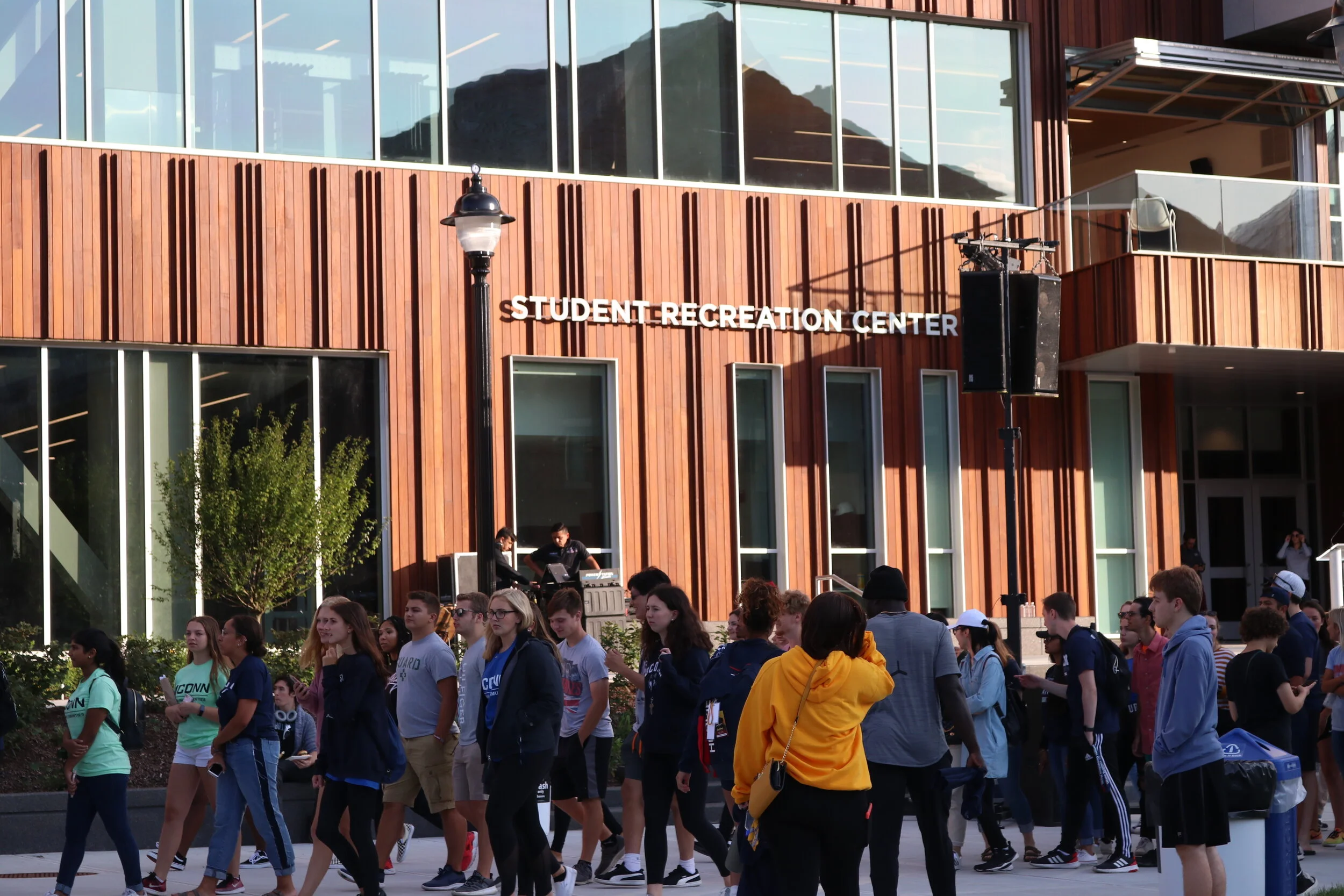 The Rec Center crop top ban started gaining awareness on Facebook last week, and since then, students haven’t shied away from voicing their opinions on it. Photo by Maggie Chafouleas / The Daily Campus