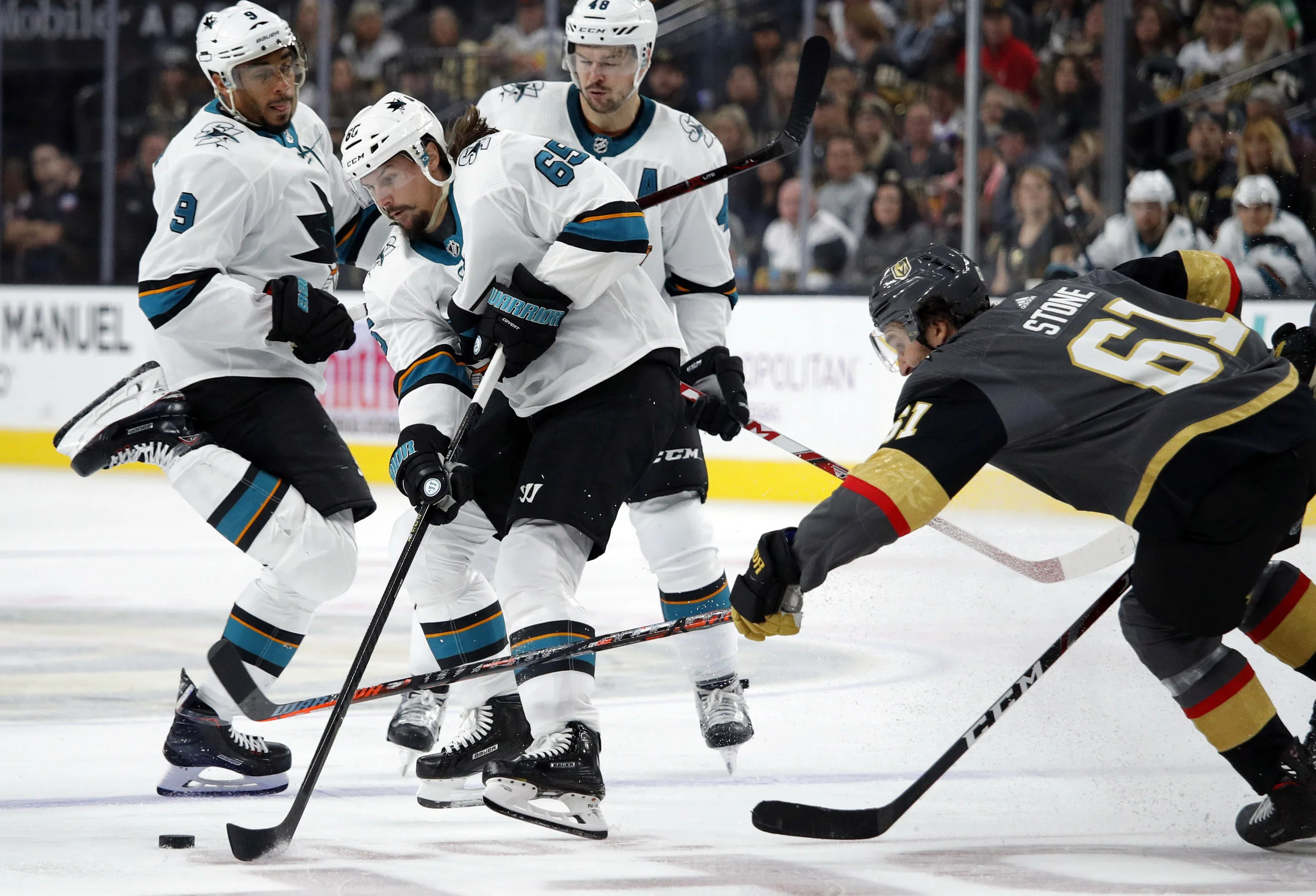 The San Jose Sharks continuously have high expectations entering the NHL and have continuously disappointed, leaving many to questions whether it is time to abandon the current plan. Photo from The Associated Press.