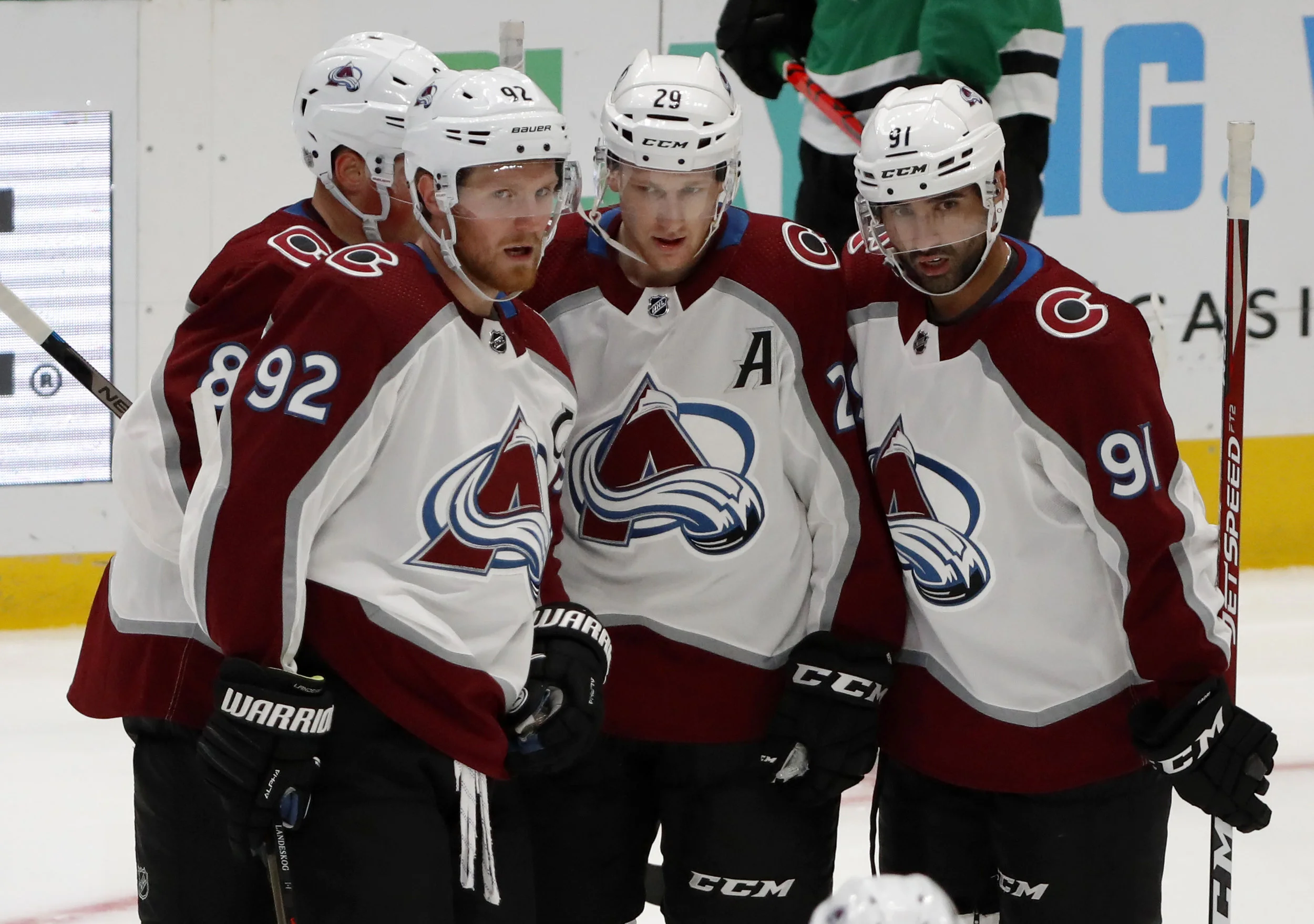 The Avalanche are one of several teams from the Central Division. They are led by Nathan MacKinnon and have high hopes to make a push for the Stanley Cup. Photo from The Associated Press.