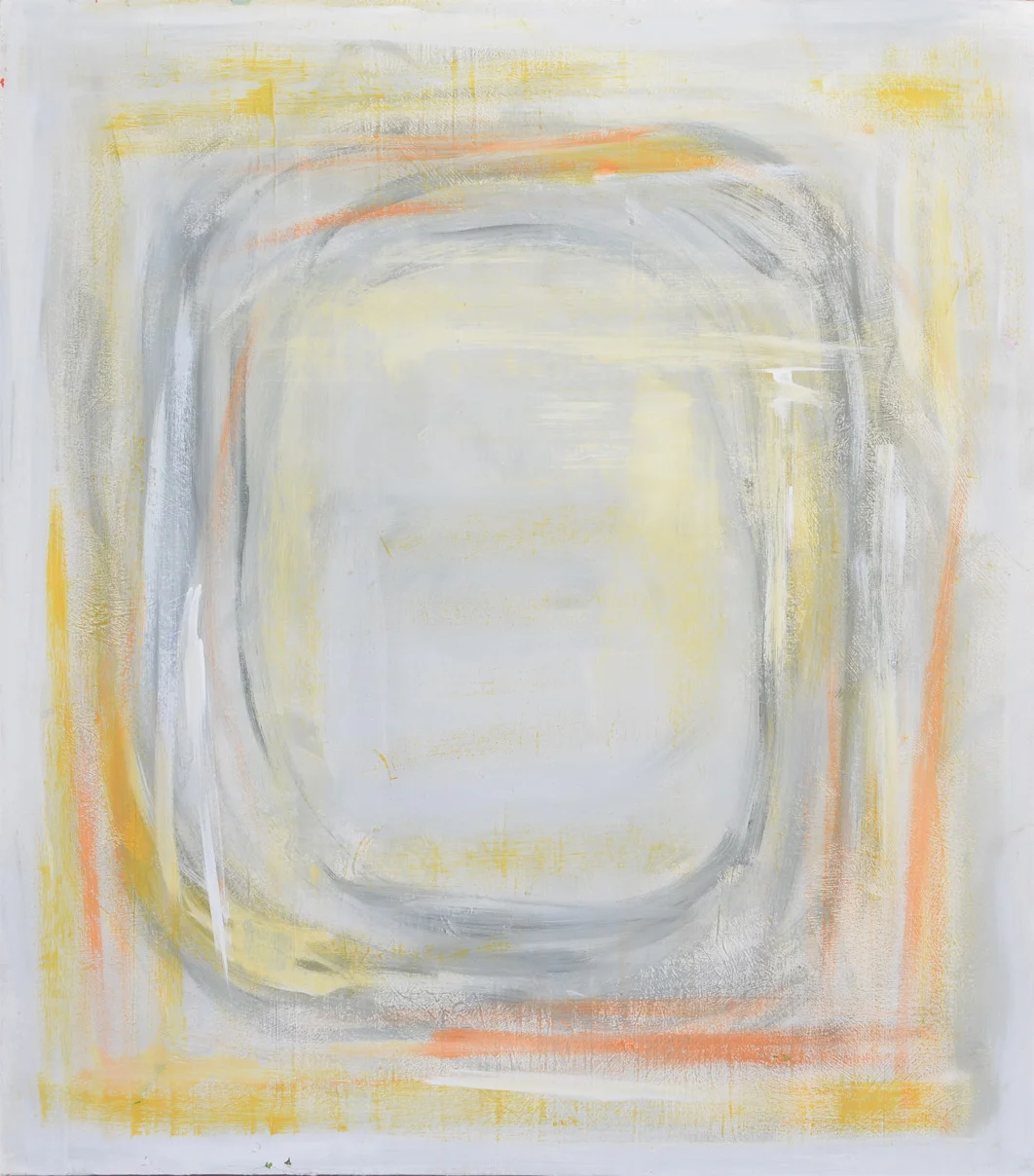 orange stairway