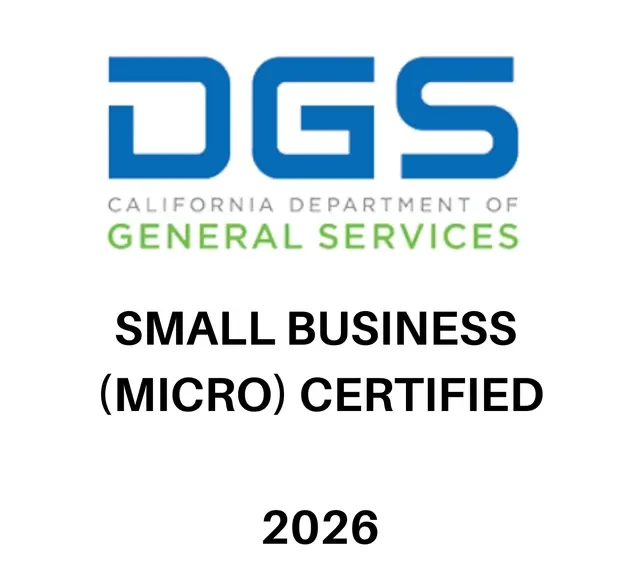DGS SMALL MICRO BUSINESS CERTIFIED