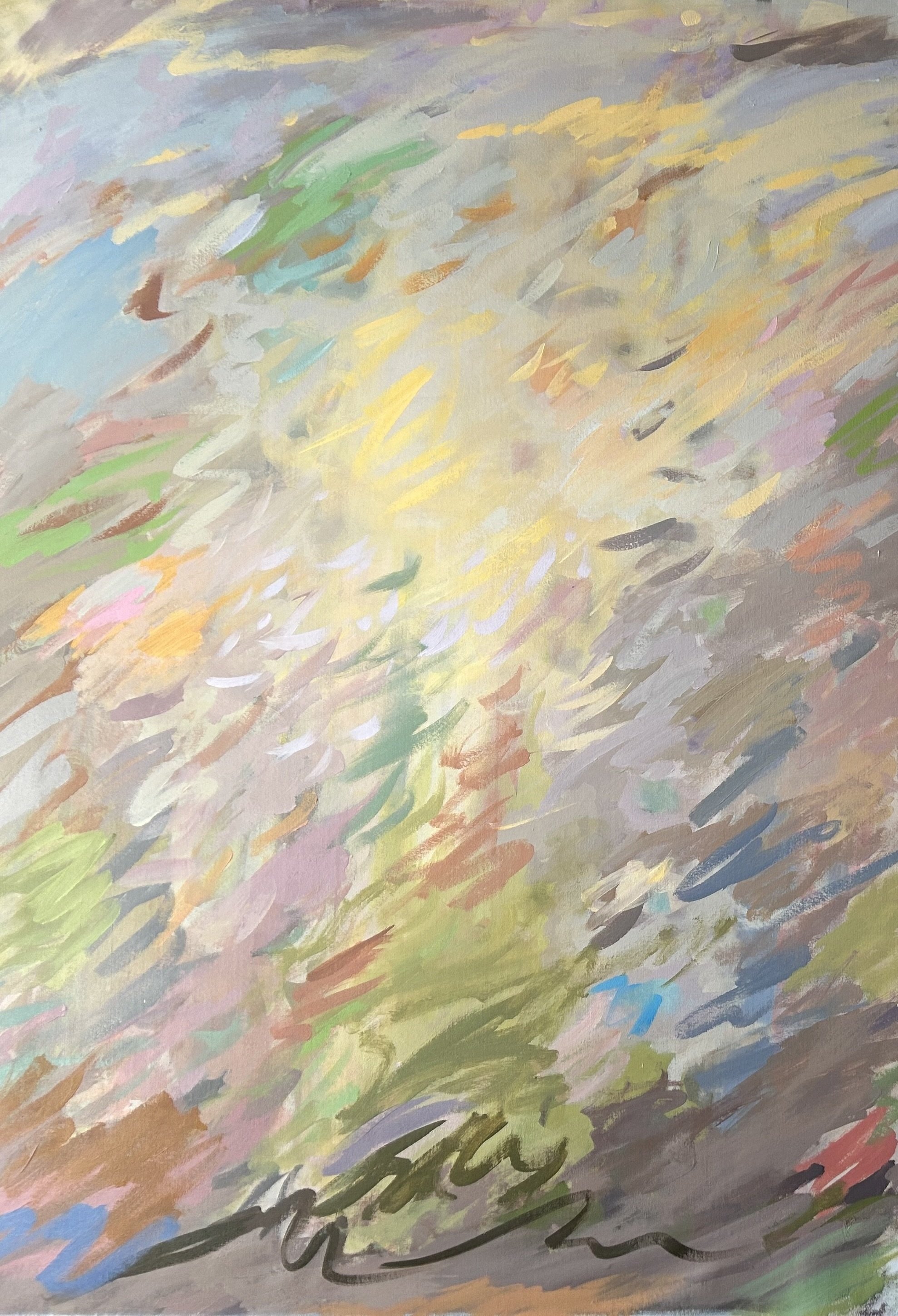 Landscape (diptych, left side) SOLD