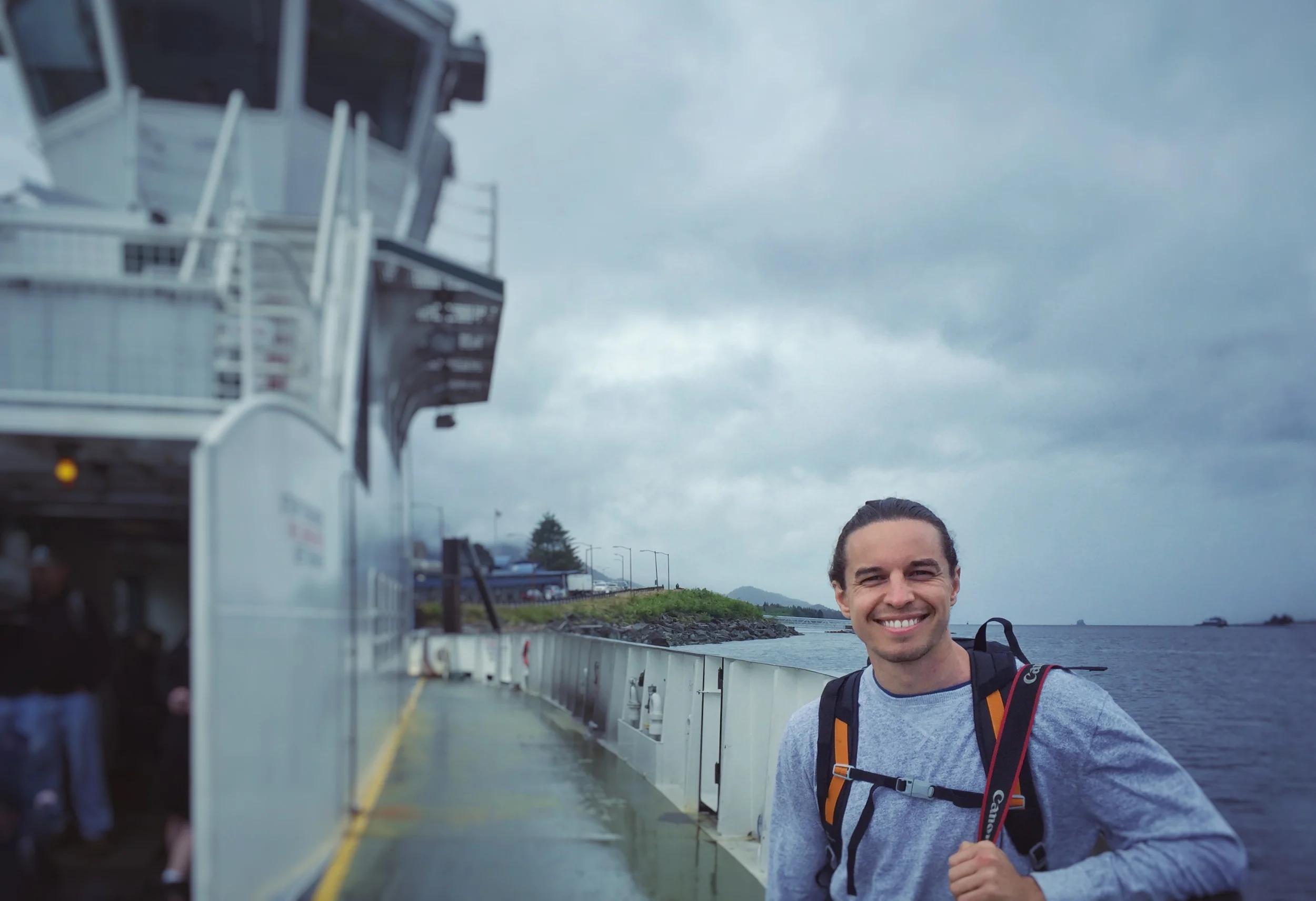 On the airport ferry to downtown Ketchikan