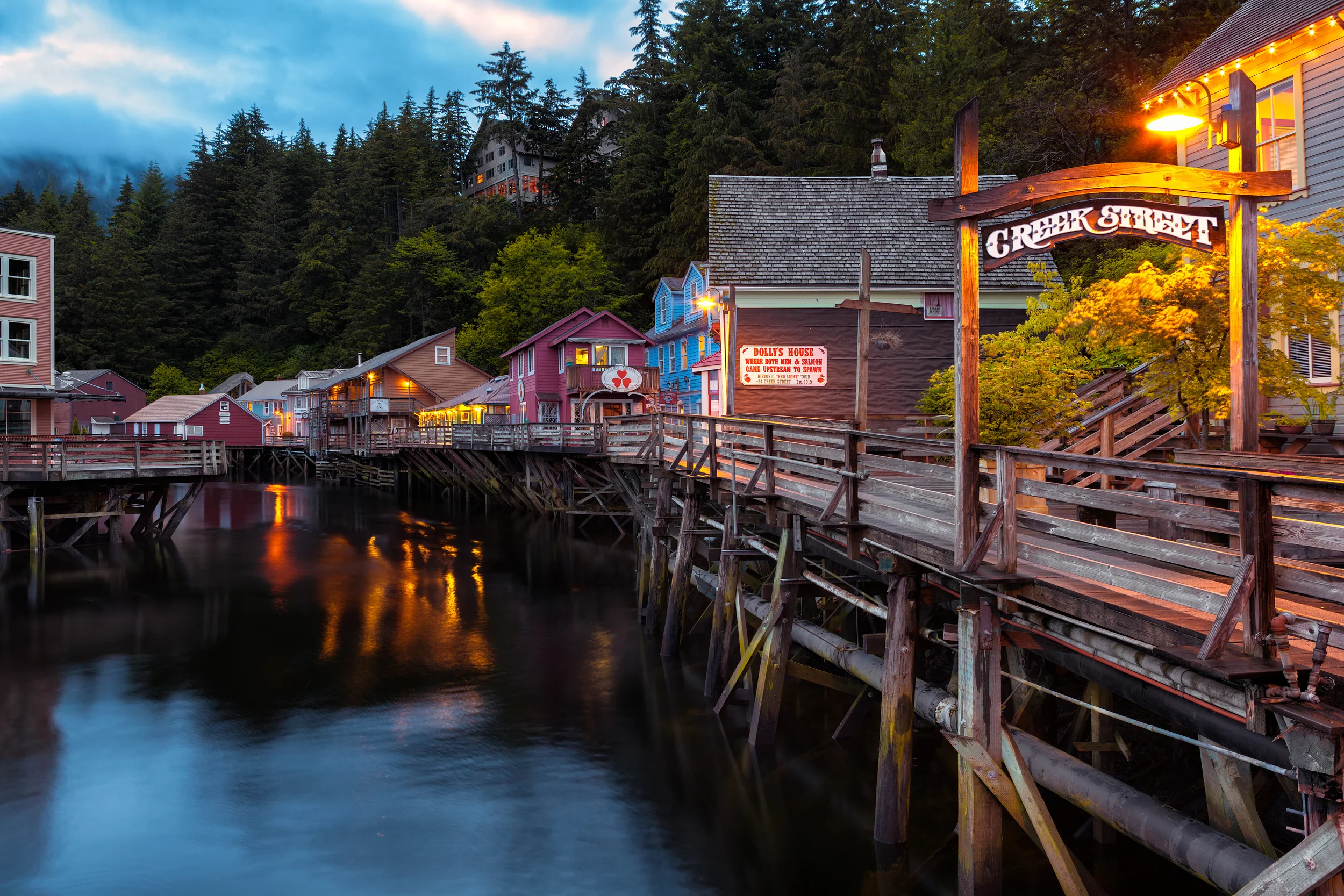 I know I already posted a shot of Creek Street, but this is an iconic image and I couldn't leave Ketchikan without taking a stab at it. I absolutely love the way this shot turned out. Shot with Canon 5d Mark II