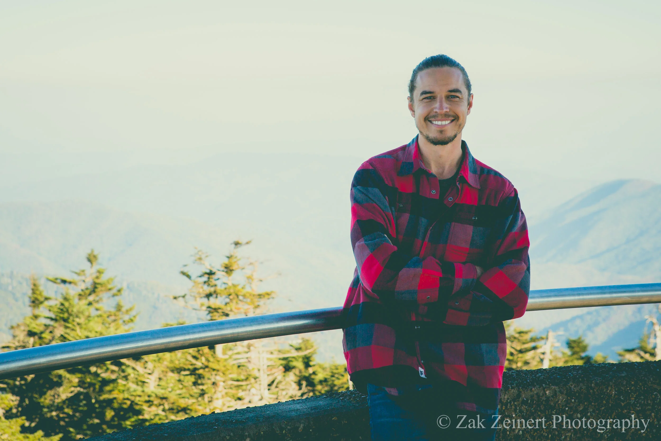 From the top of Clingman's Dome on a clear day