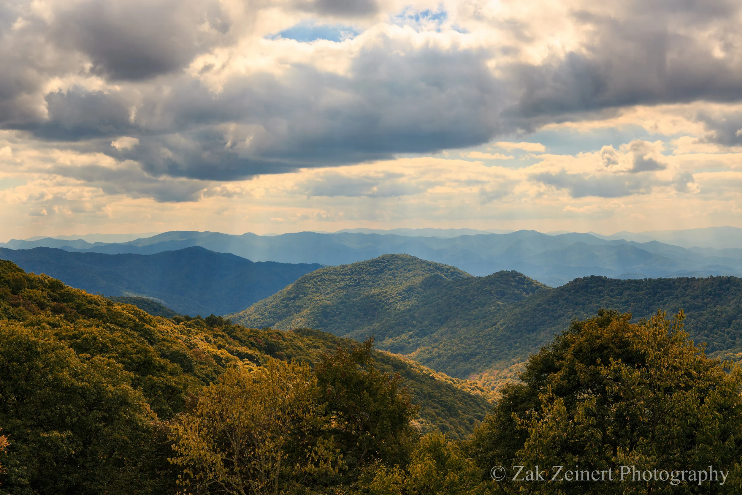 View from the Blue Ridge Parkway