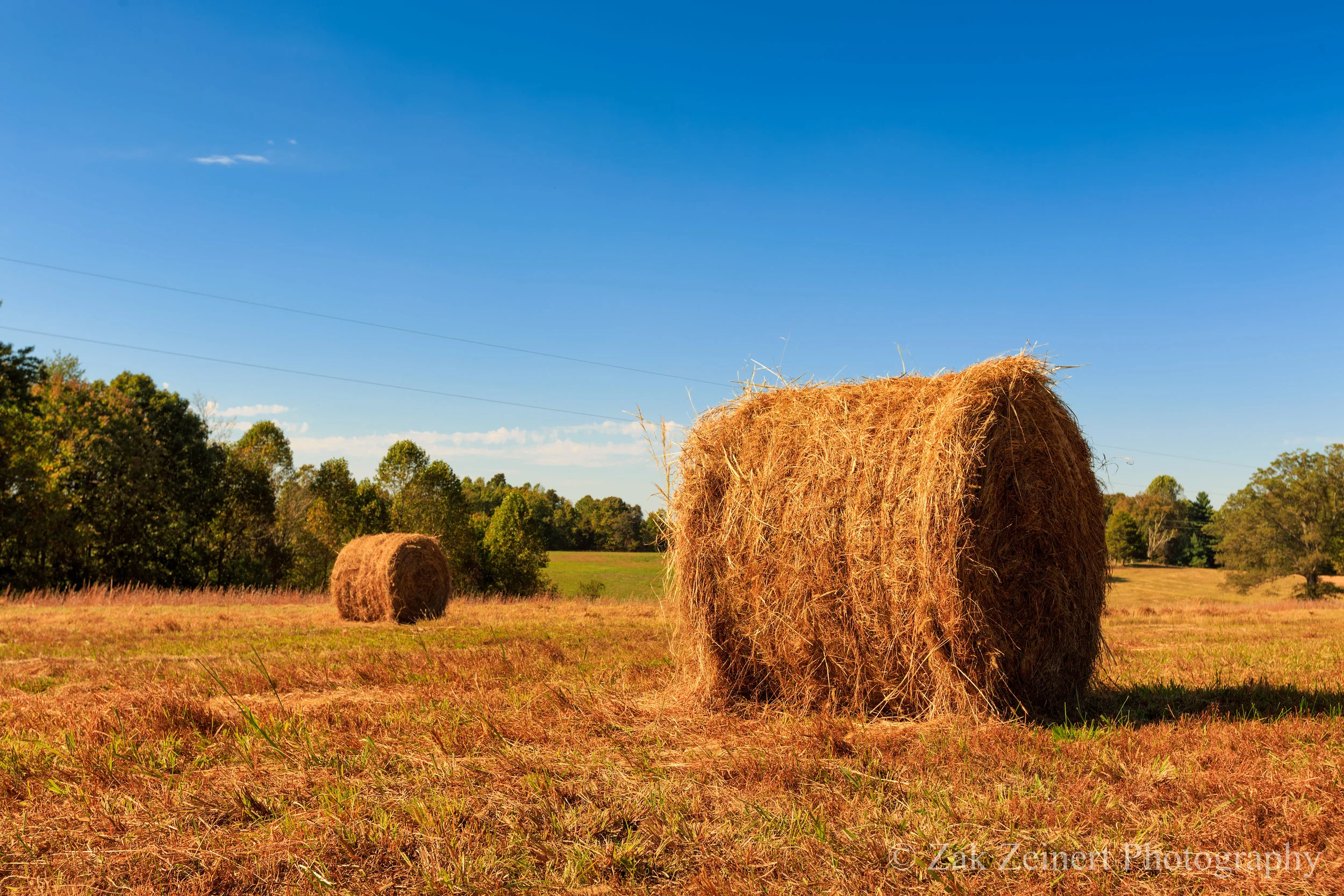 Haystacks outside of the park. There were so many scenic drives in Kentucky with rolling farmlands stretching on forever