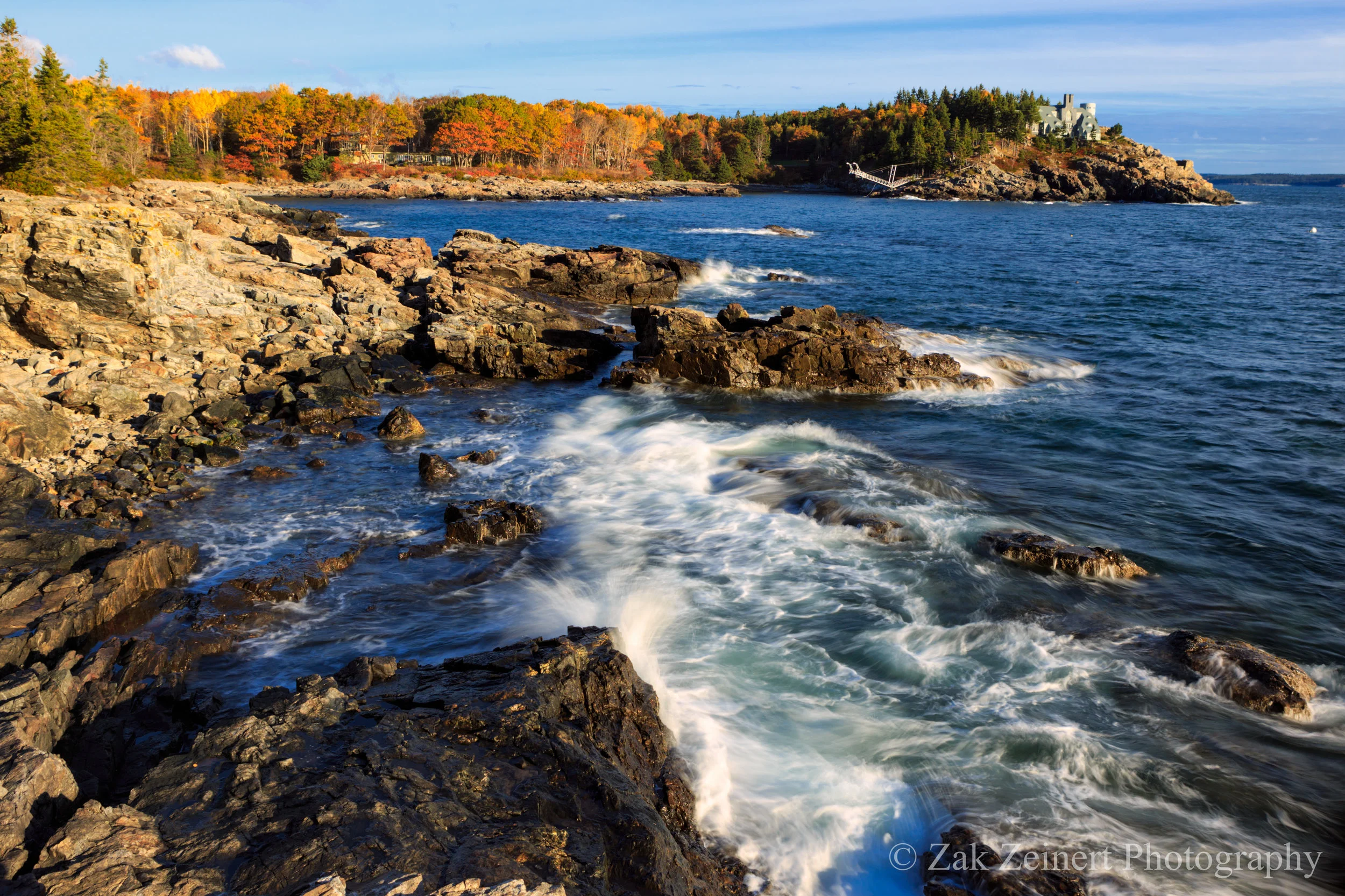 New England Coastline in Acadia