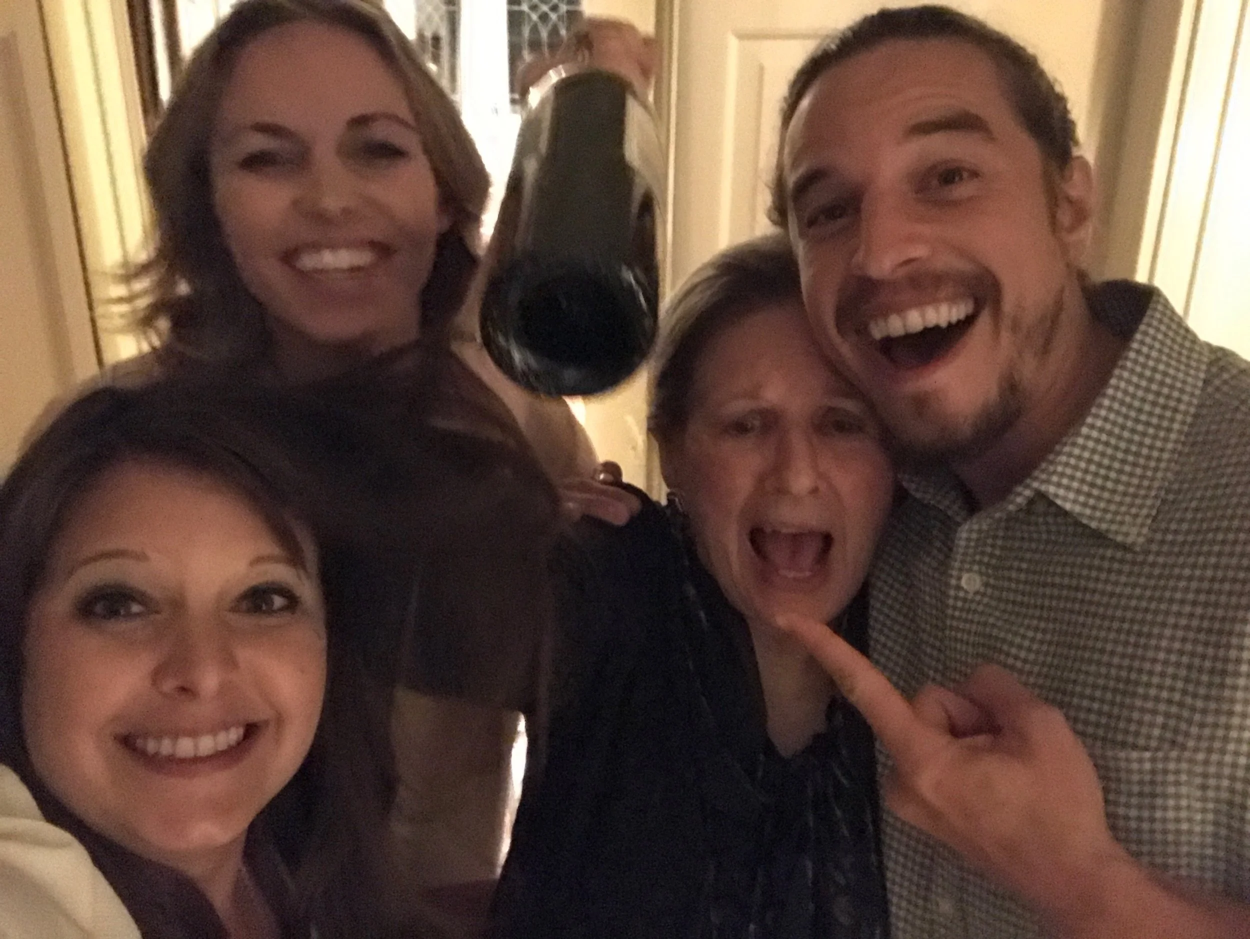 My sisters, Taylor & Madison, and my grandmother Mommyanne. They're a fun bunch