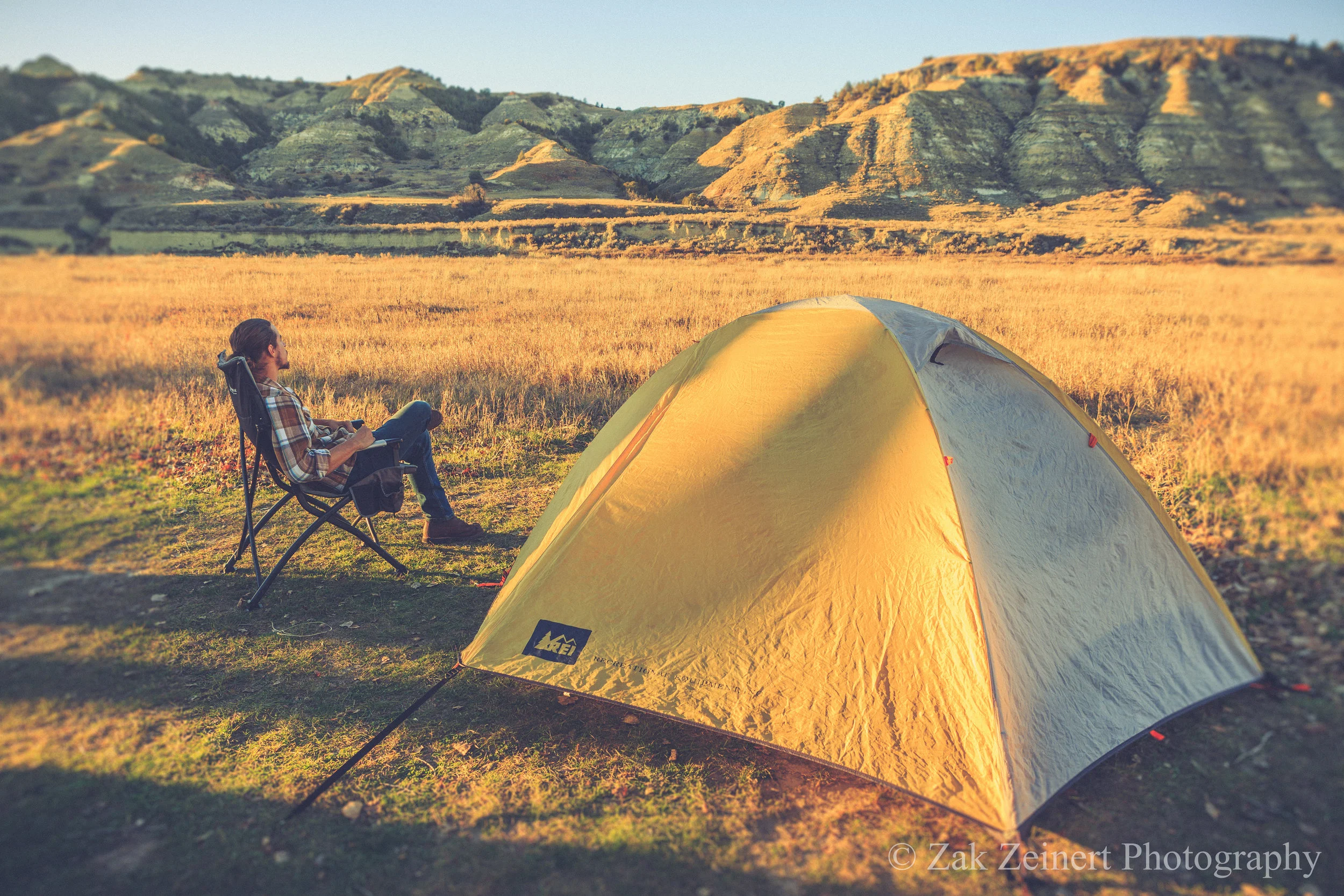 Camping at Cottonwoods campground