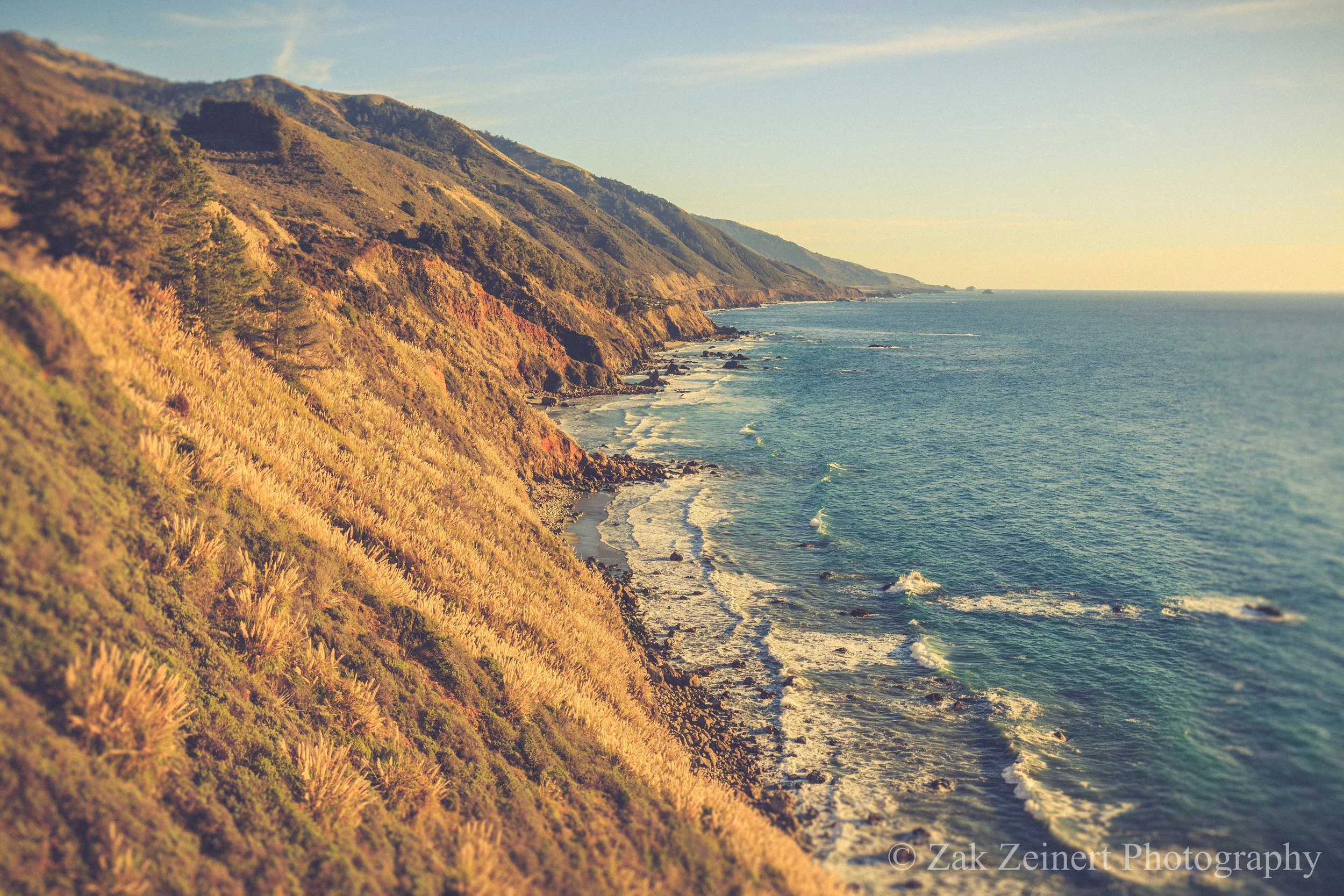 Big Sur as seen from the Pacific Coast Highway