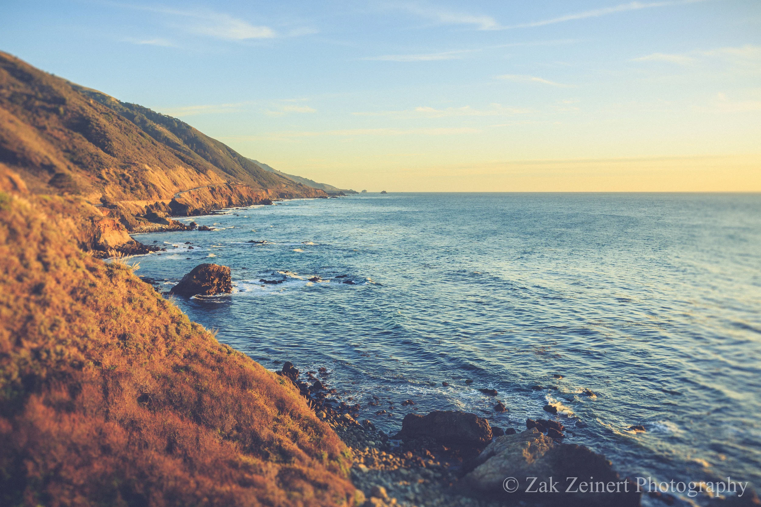 Big Sur as seen from the Pacific Coast Highway