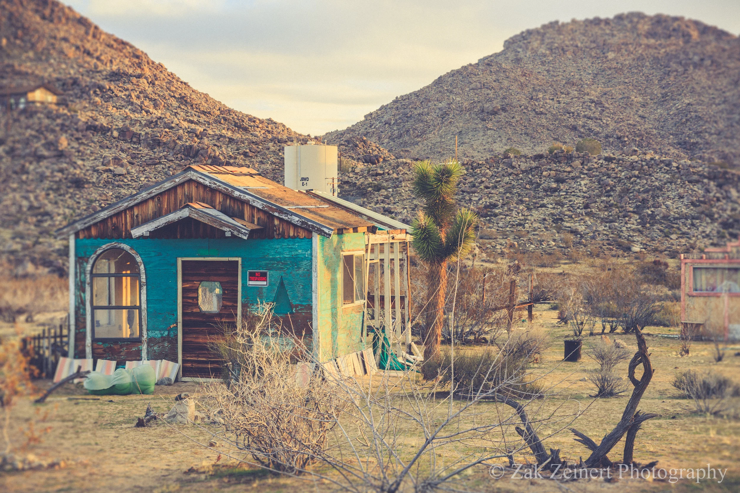 On the road to Joshua Tree