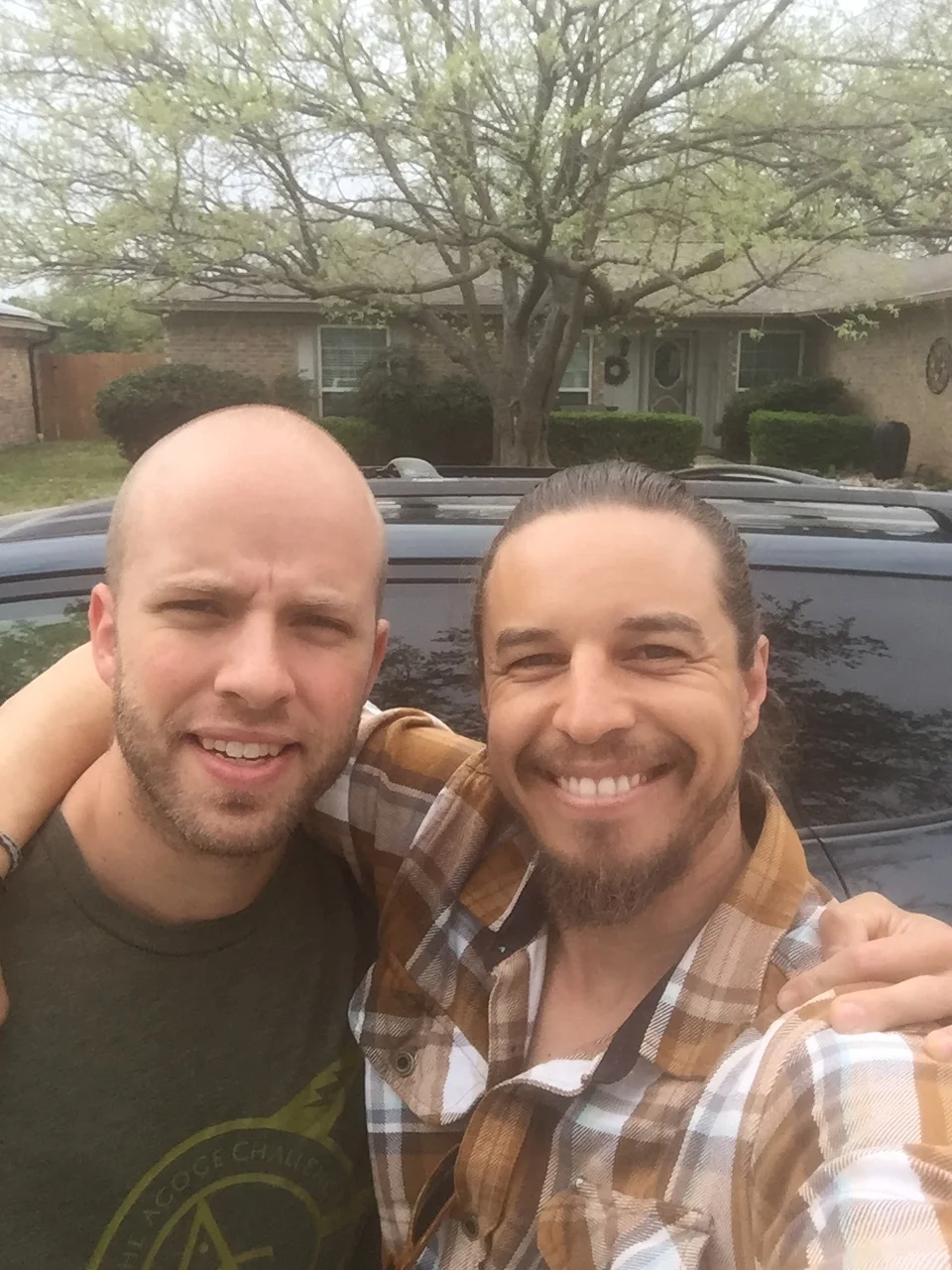 The wild man - my old college roommate James