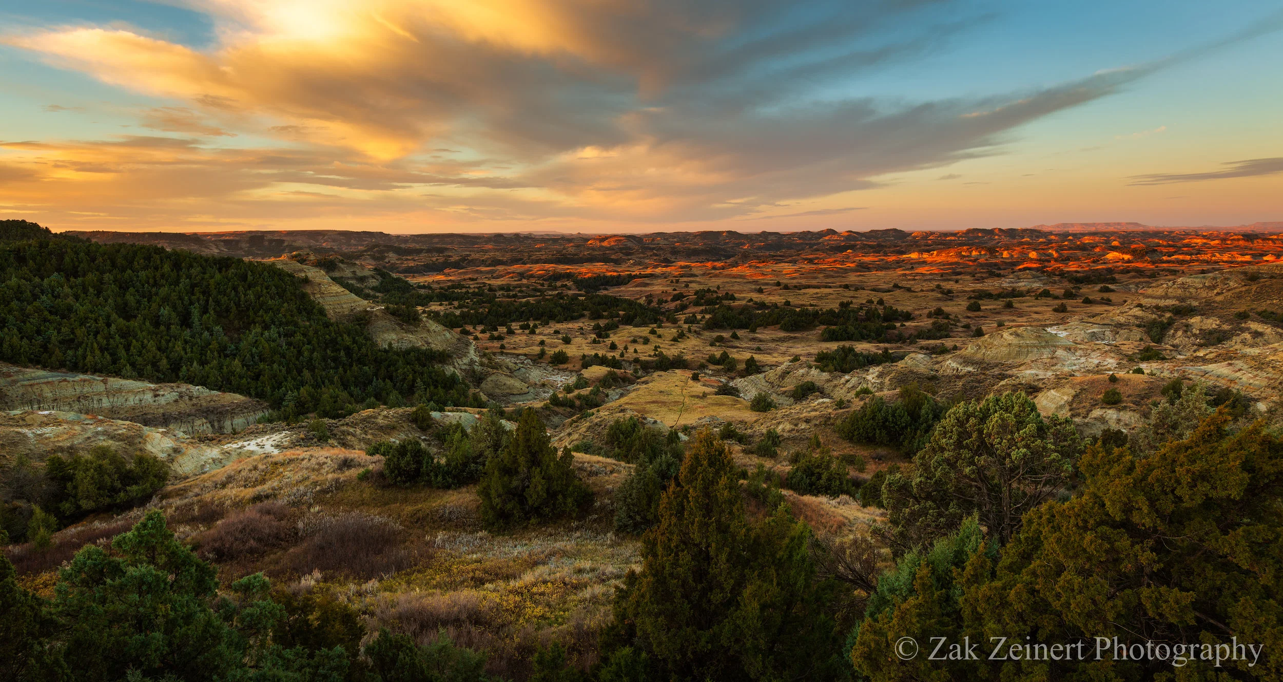 Boicourt Overlook provides a grand view of the park from the loop - 2016