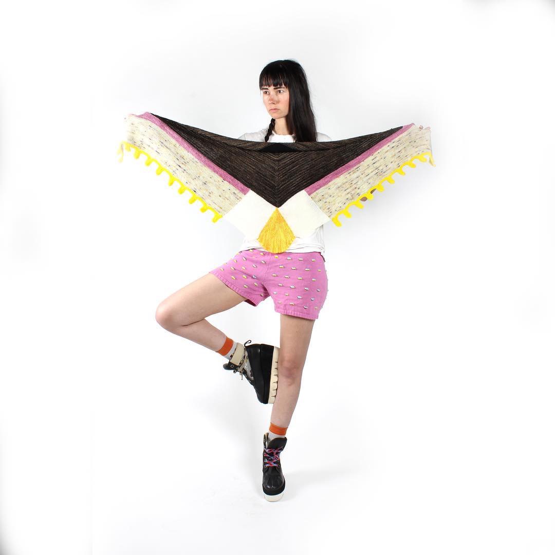 Wonderous Moth Shawl