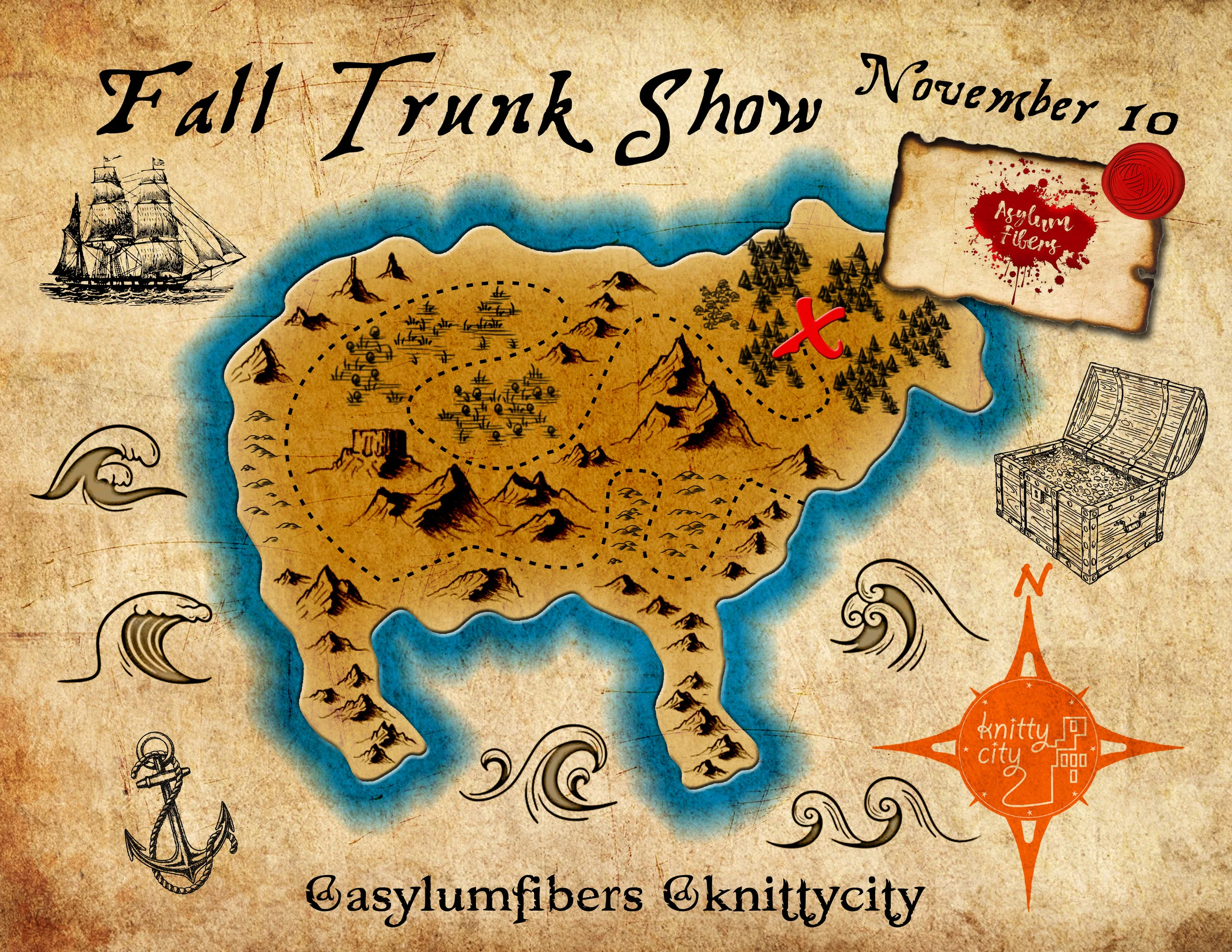 Treasure Map Asylum Fibers.jpg