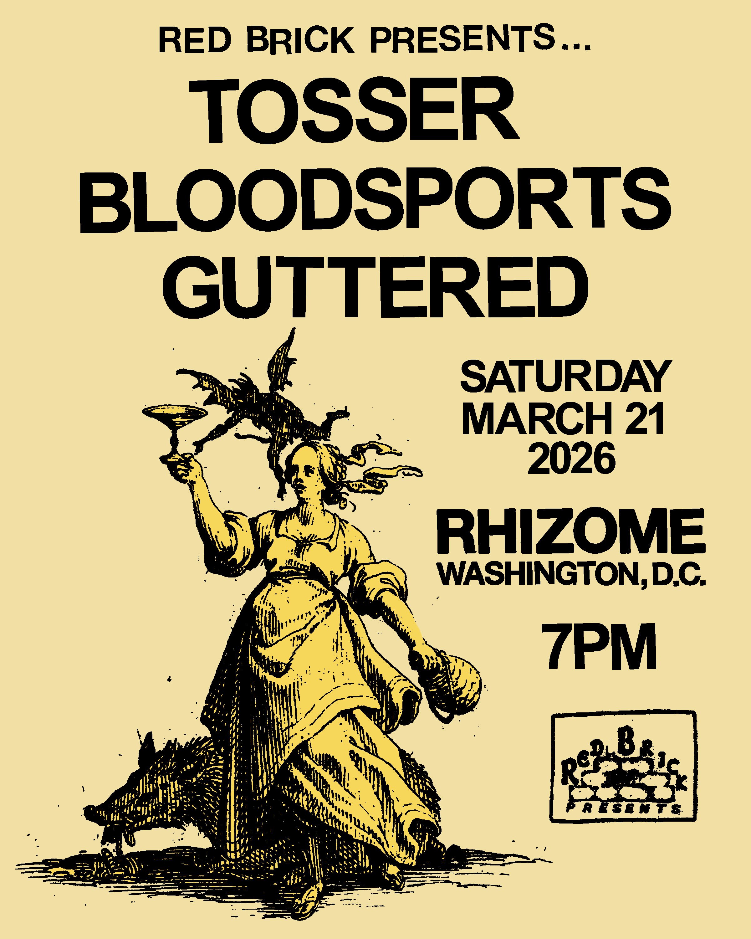 Tosser / Bloodsports / Guttered