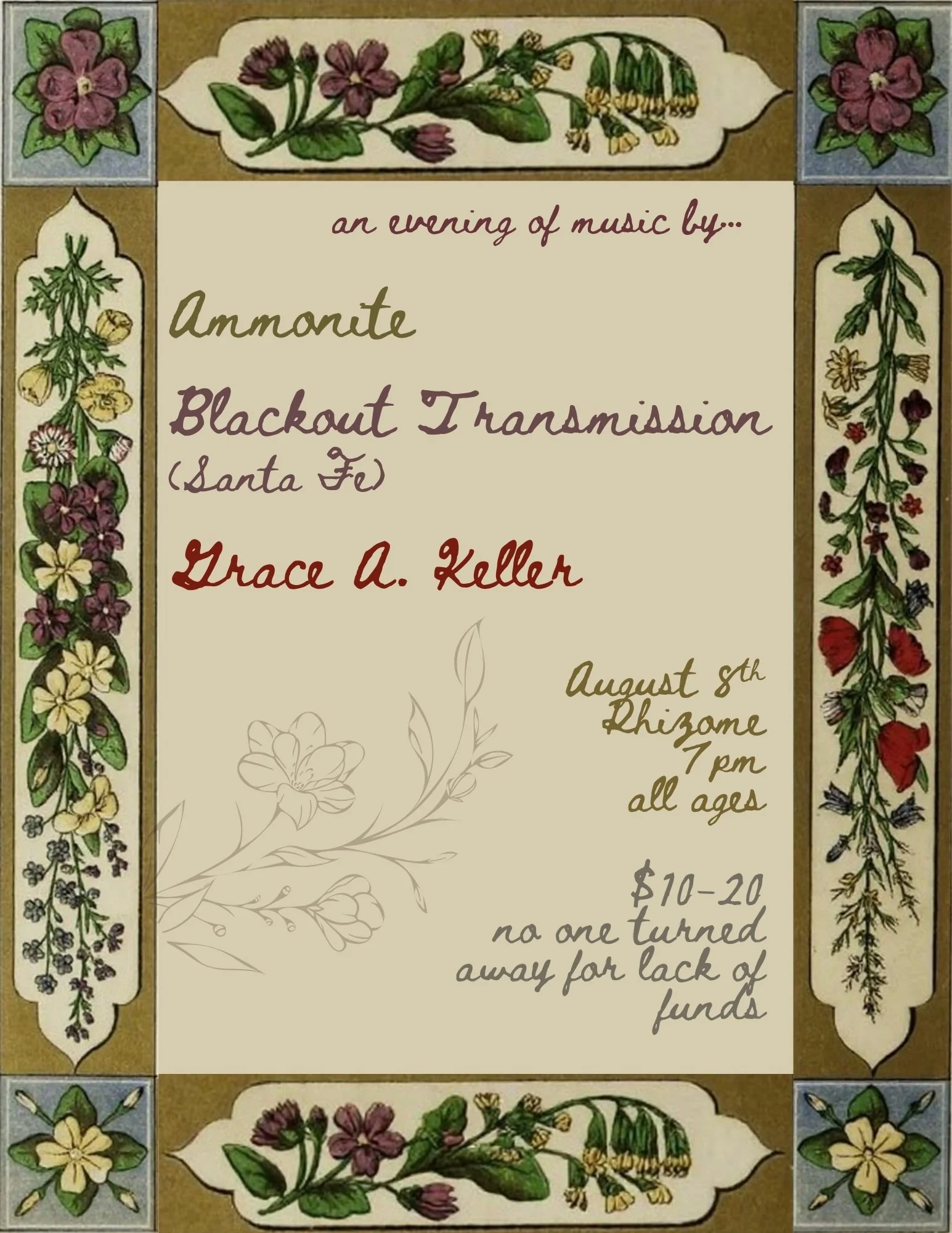  Ammonite / Blackout Transmission / Grace A. Keller
