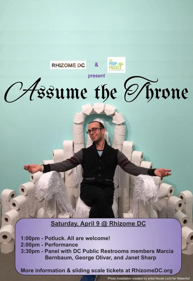 POTLUCK/PERFORMANCE/PANEL: Assume the Throne