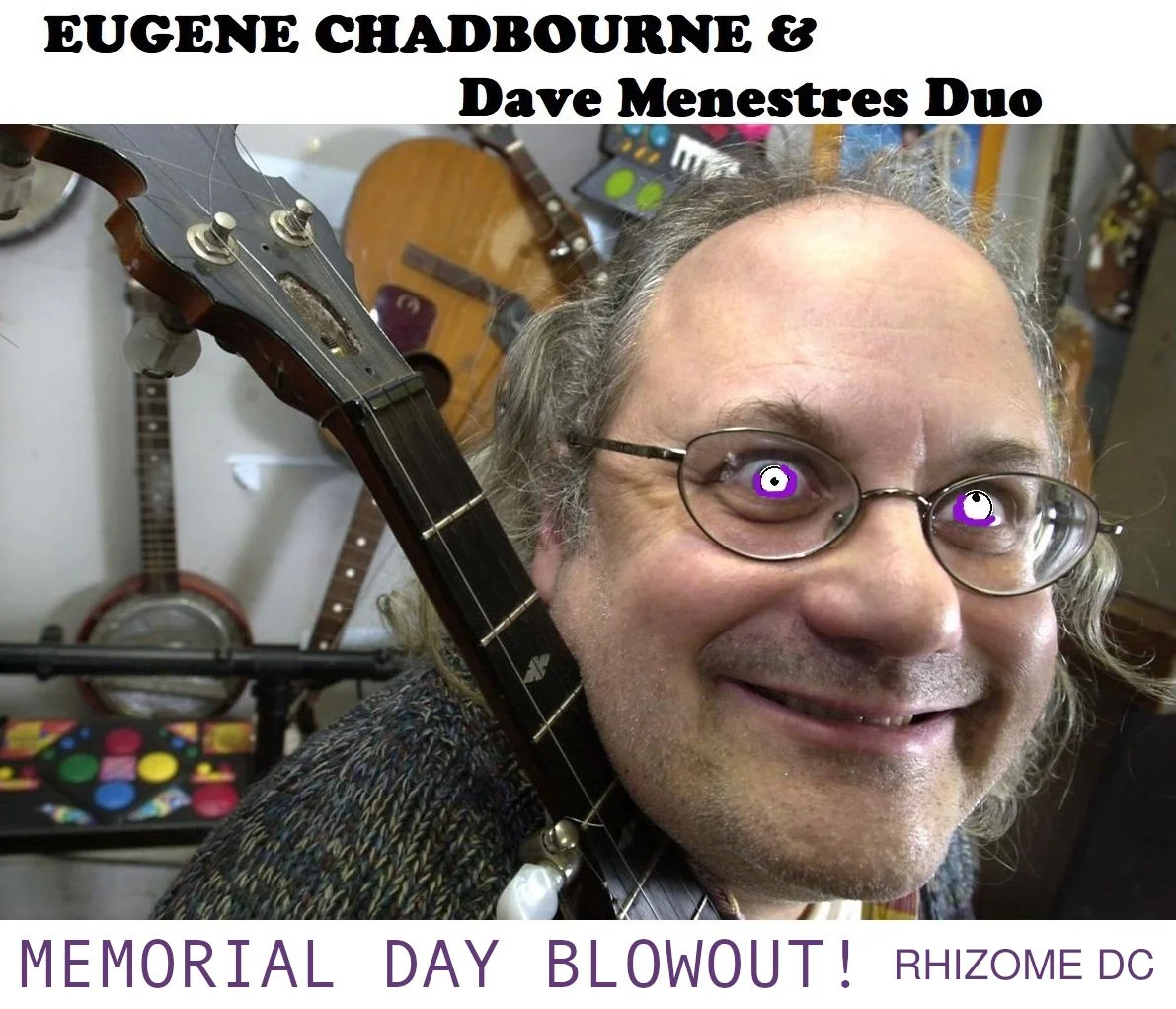 CONCERT: Eugene Chadbourne &amp; David Menestres Duo