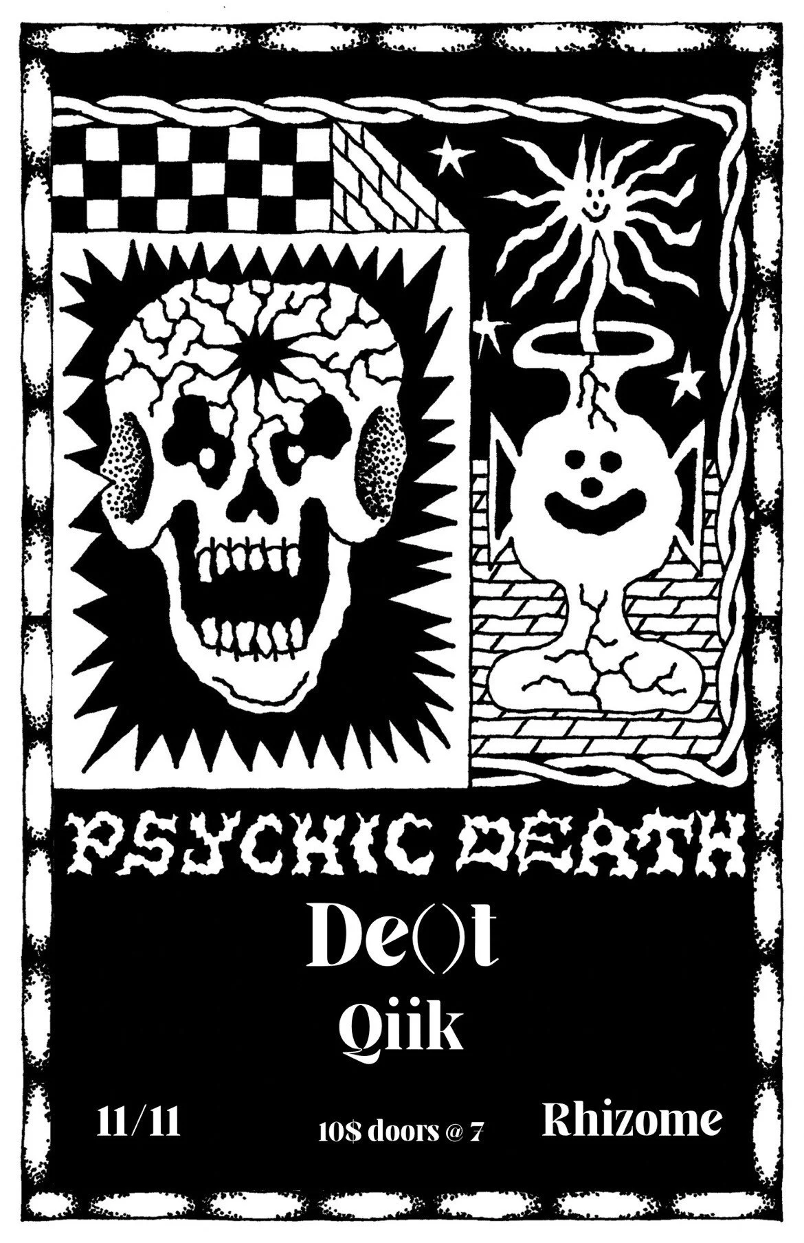 Psychic Death / De()t / Qiik