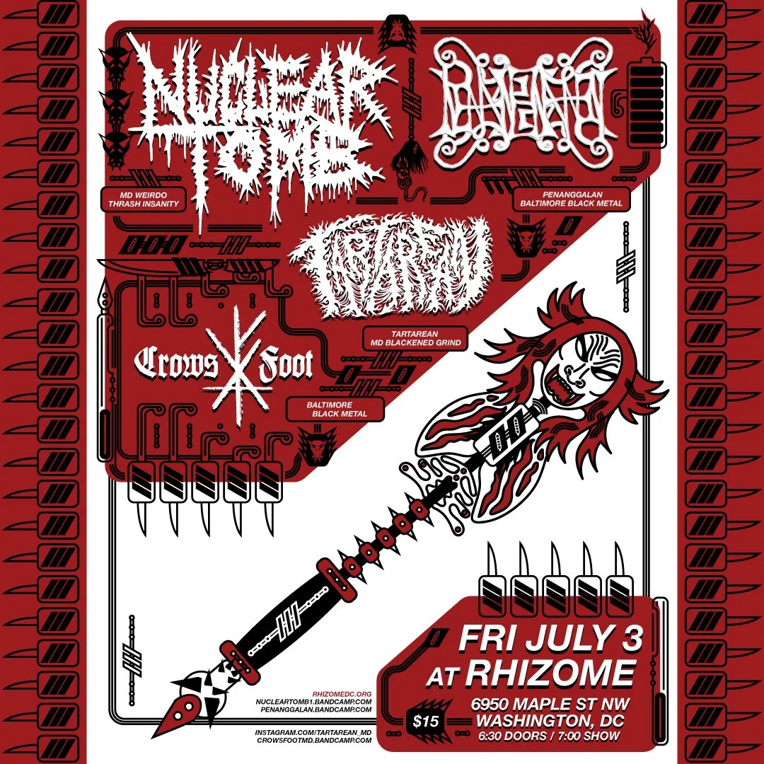 Penanggalan / Crows Foot / Nuclear Tomb / Tartarean