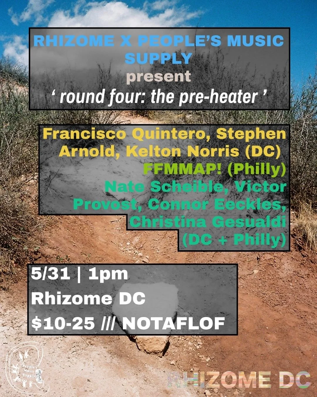 Rhizome X People's Music Supply Collaboration Number 4