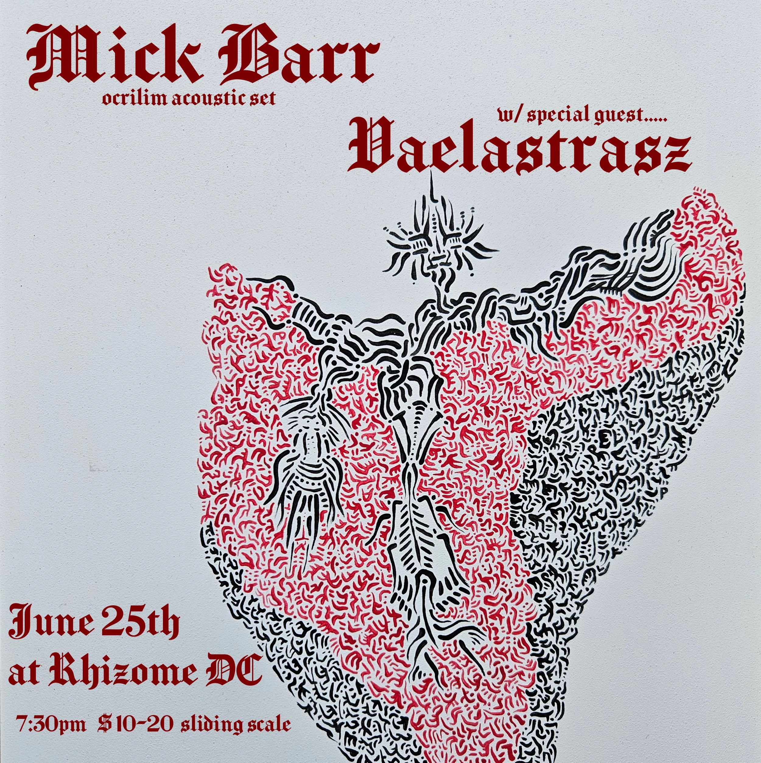 Mick Barr (acoustic set) / Vaelastrasz