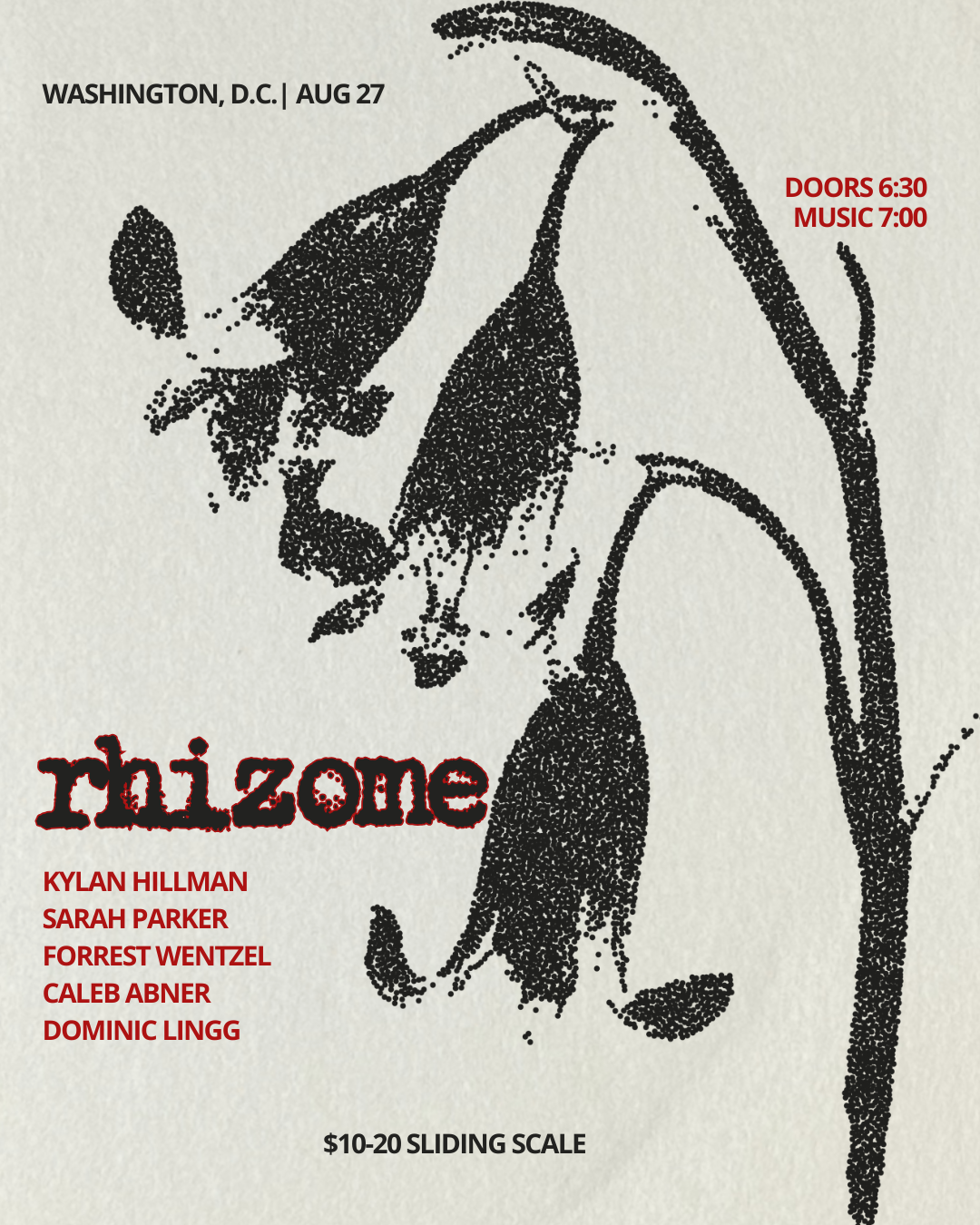Kylan Hillman / Sarah Parker / Forrest Wentzel / Caleb J Abner / Dominic Lingg