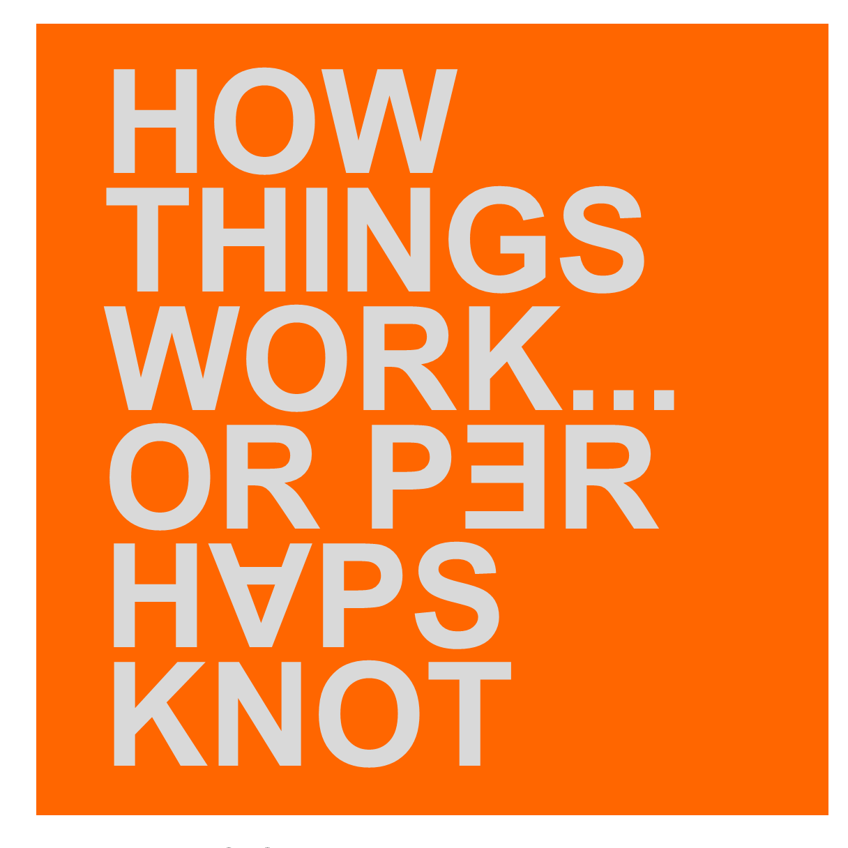THⱯT CLOUD: HOW THINGS WORK … OR PERHAPS NOT