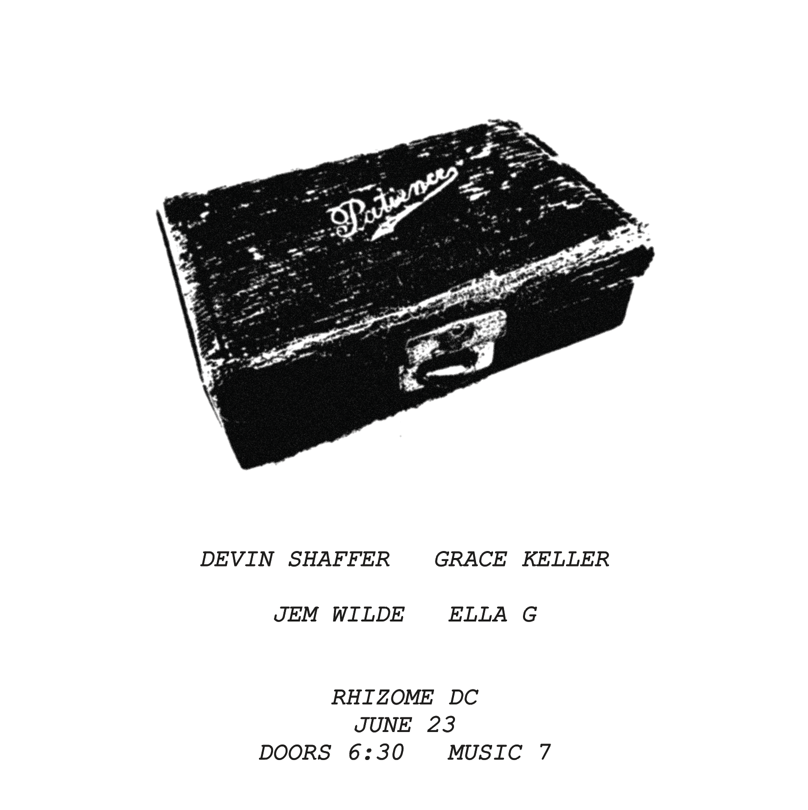 Grace A. Keller / Jem Wilde / Devin Shaffer / Ella G