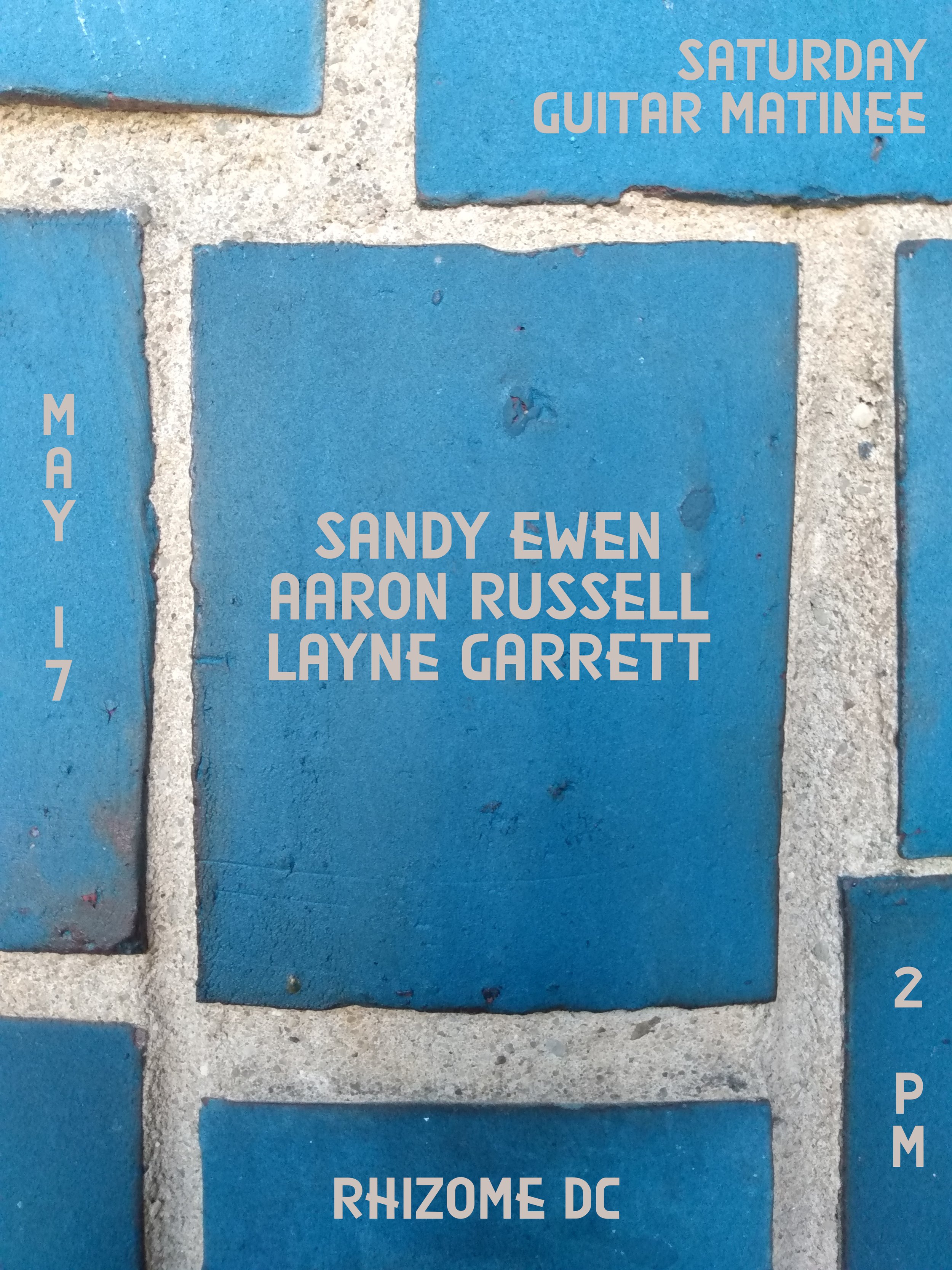 Guitar Matinee - Sandy Ewen / Aaron Russell / Layne Garrett