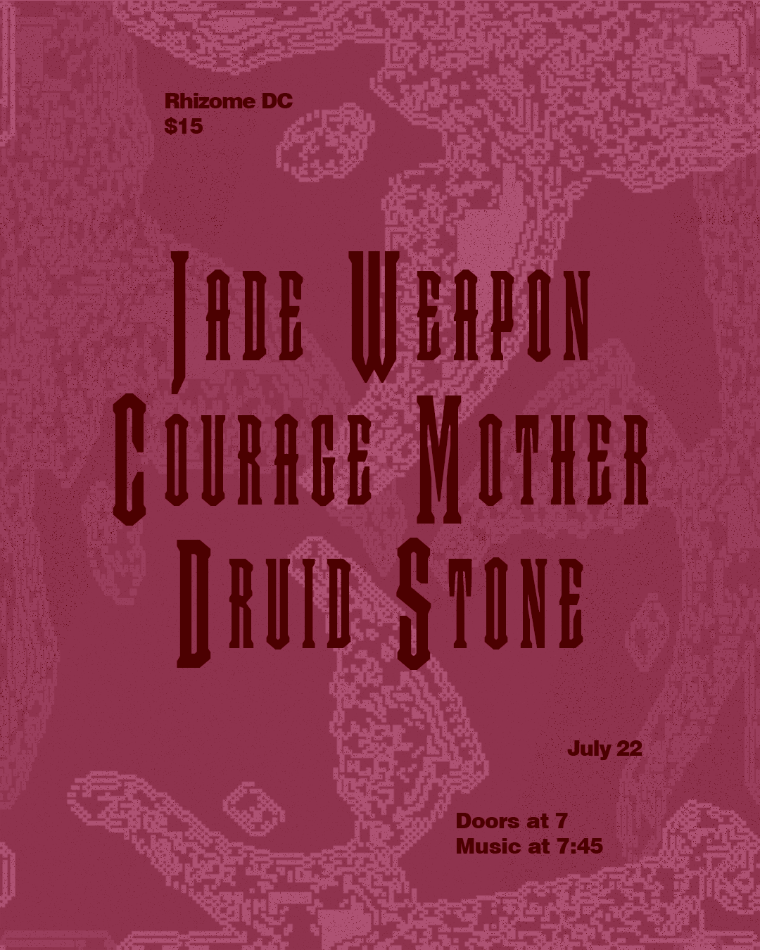 Jade Weapon / Druid Stone / Courage Mother 