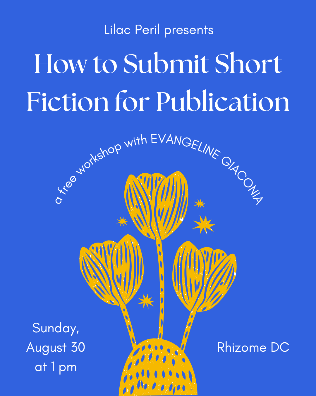 Trans Writing Workshop - How to Submit Short Fiction for Publication, with Evangeline Giaconia