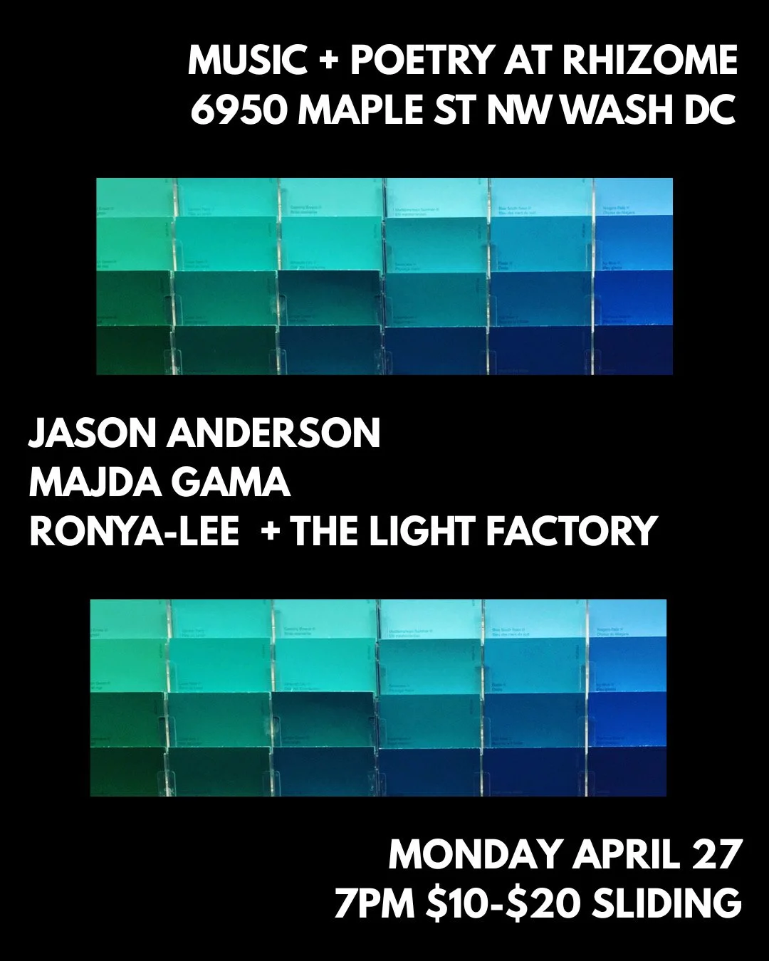 Jason Anderson / Majda Gama / Ronya-Lee and the Light Factory